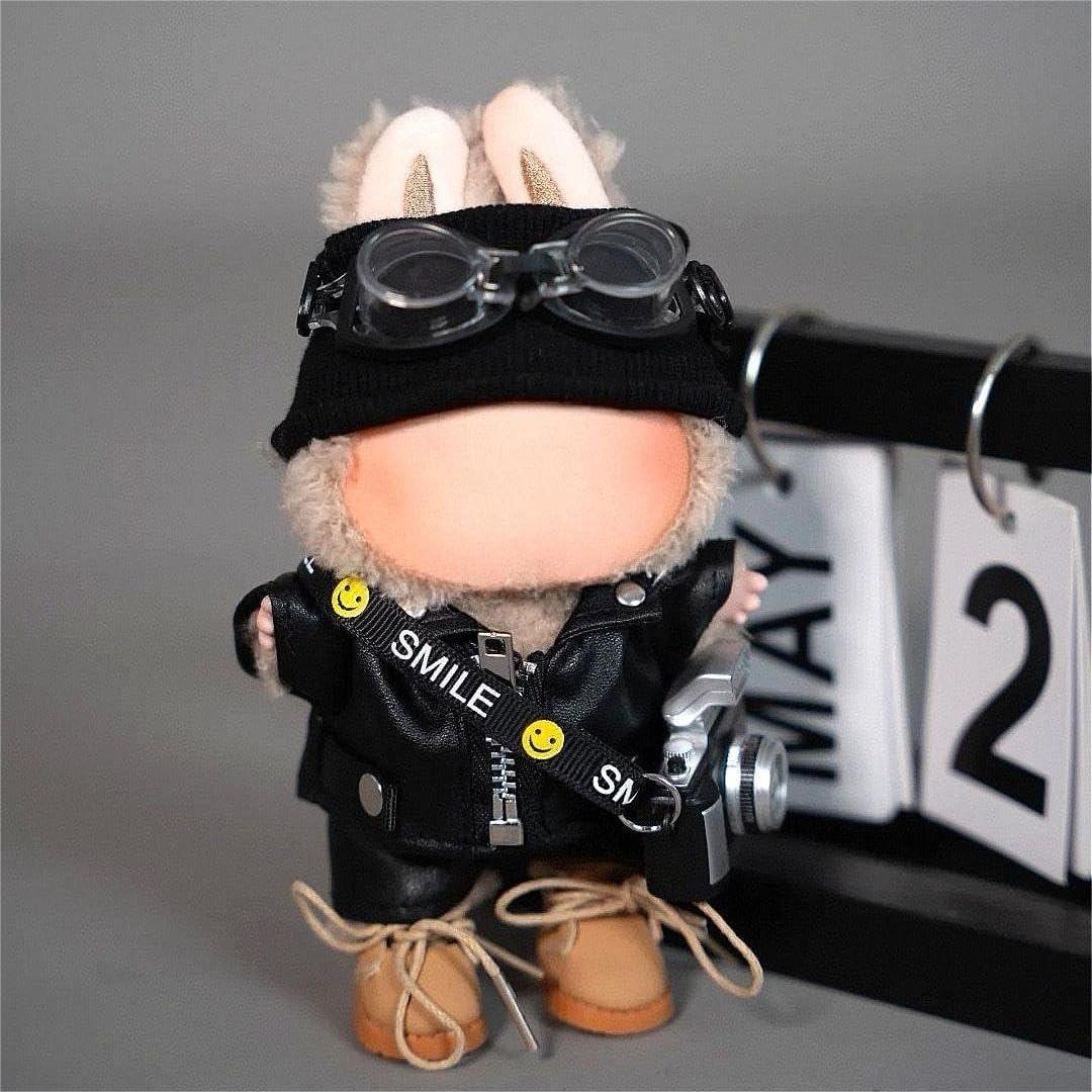 Conjunto Ropa Labubu 17cm - 6 Piezas Estilo Callejero