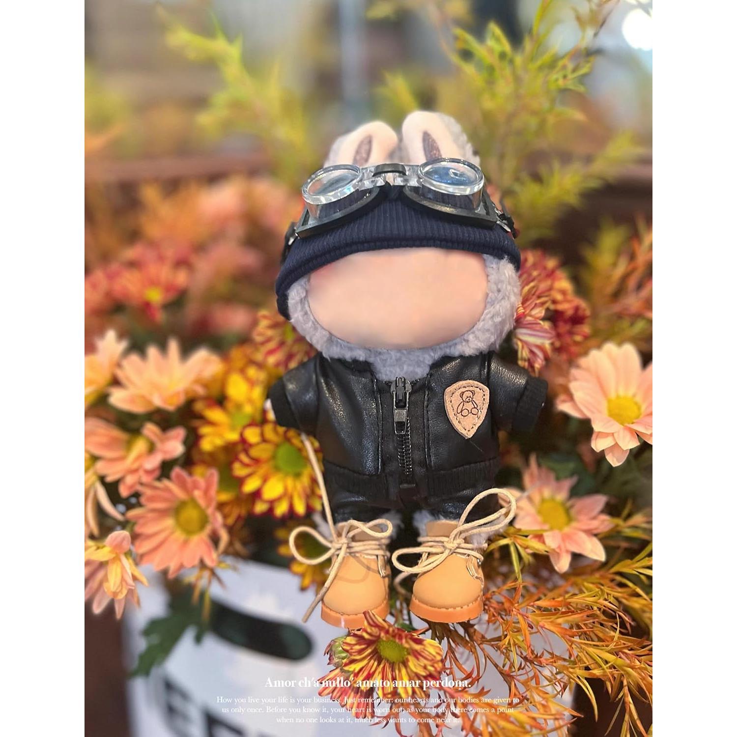 Conjunto Ropa Labubu 17cm - 6 Piezas Estilo Callejero