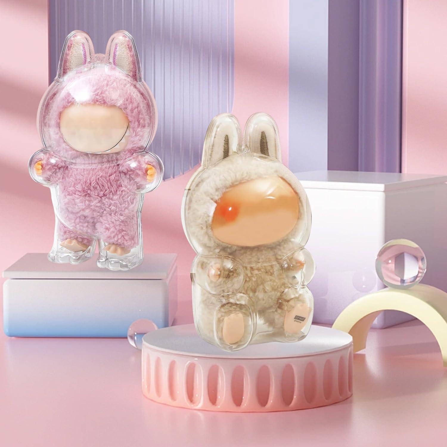 Funda Protectora para Figura Labubu WEVYHFS 15.49x6cm