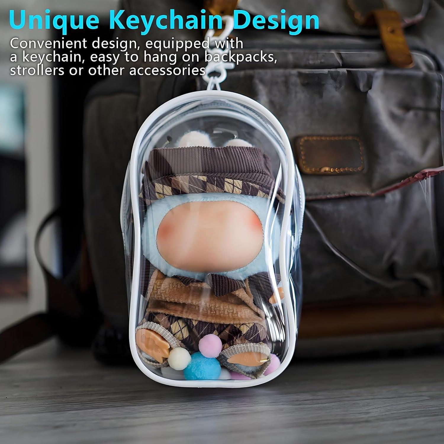 Funda Protectora de PVC Transparente BINBINNIAO - 18.3x10cm