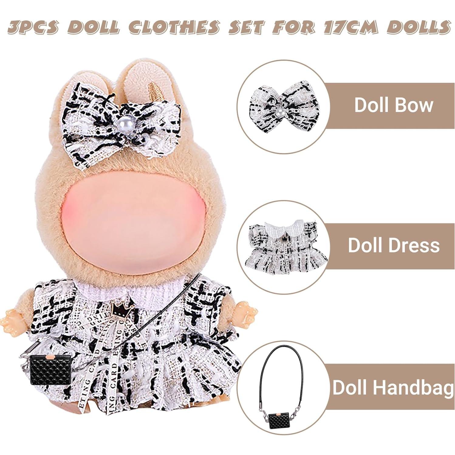 Conjunto de Ropa de Muñeca Hecho a Mano Ariker 15-17cm