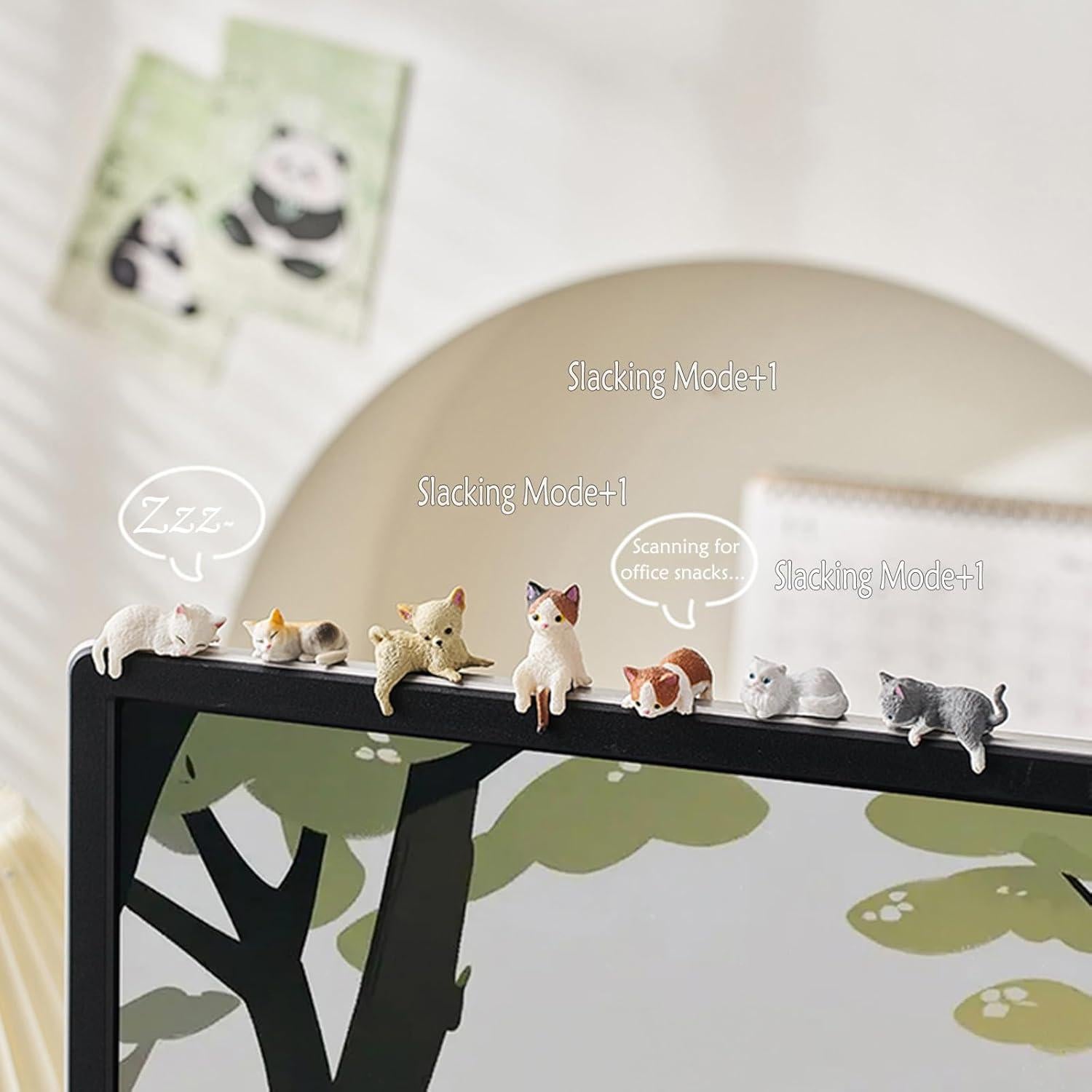 Juego de 12 Adornos de Gato para Auto XXED - Decoración Interior