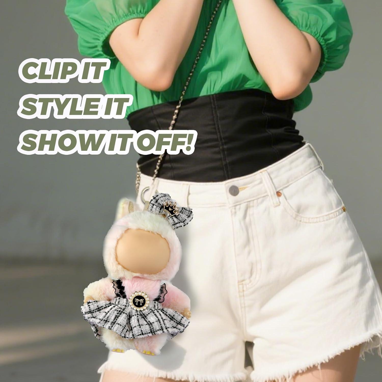 Conjunto de Ropa para Muñecas 17cm X-Luck - Sombrero y Overoles