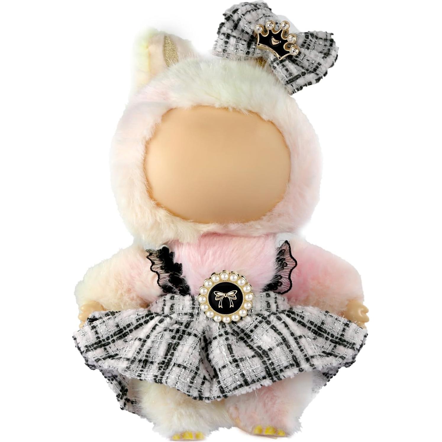 Conjunto de Ropa para Muñecas 17cm X-Luck - Sombrero y Overoles