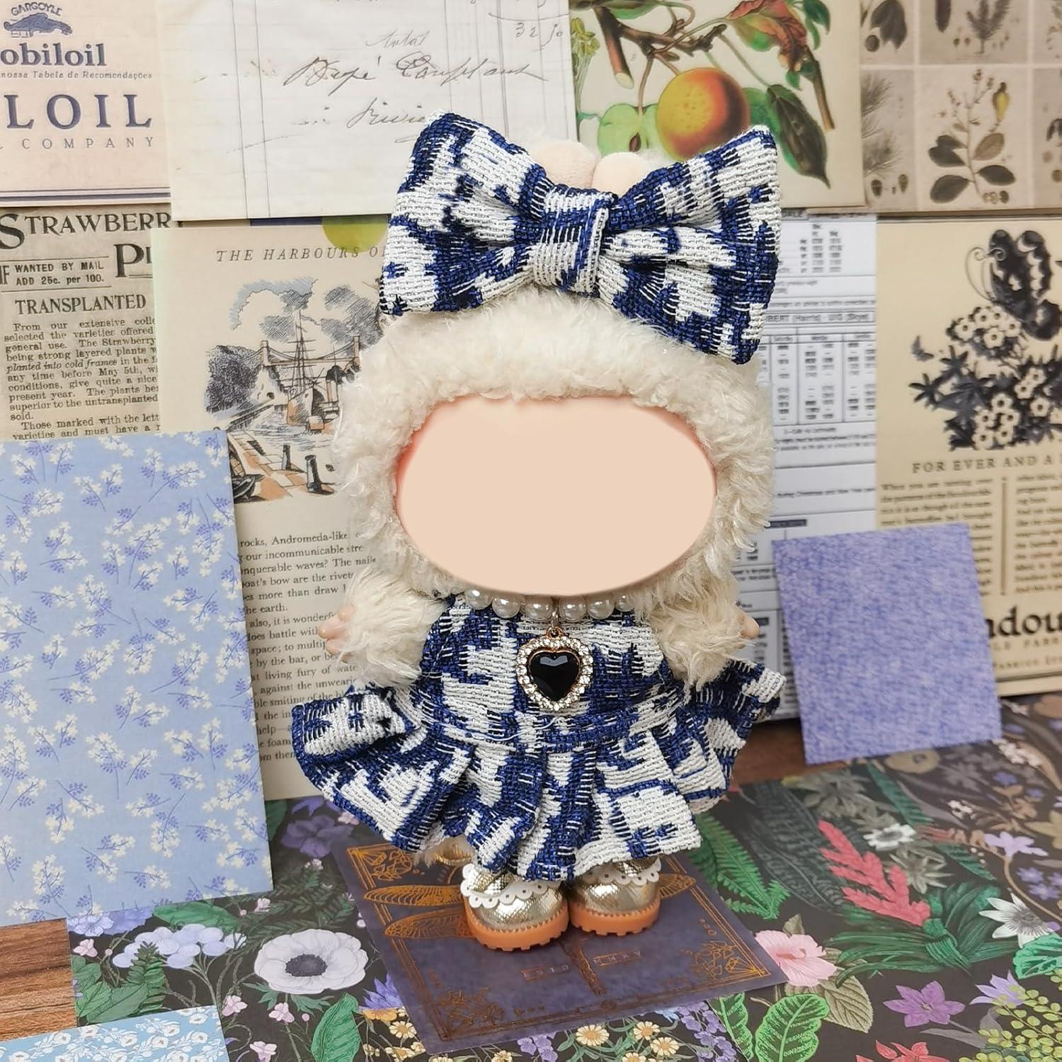 Conjunto de Ropa para Muñeca Labubu 17cm - Elegancia del Horizonte