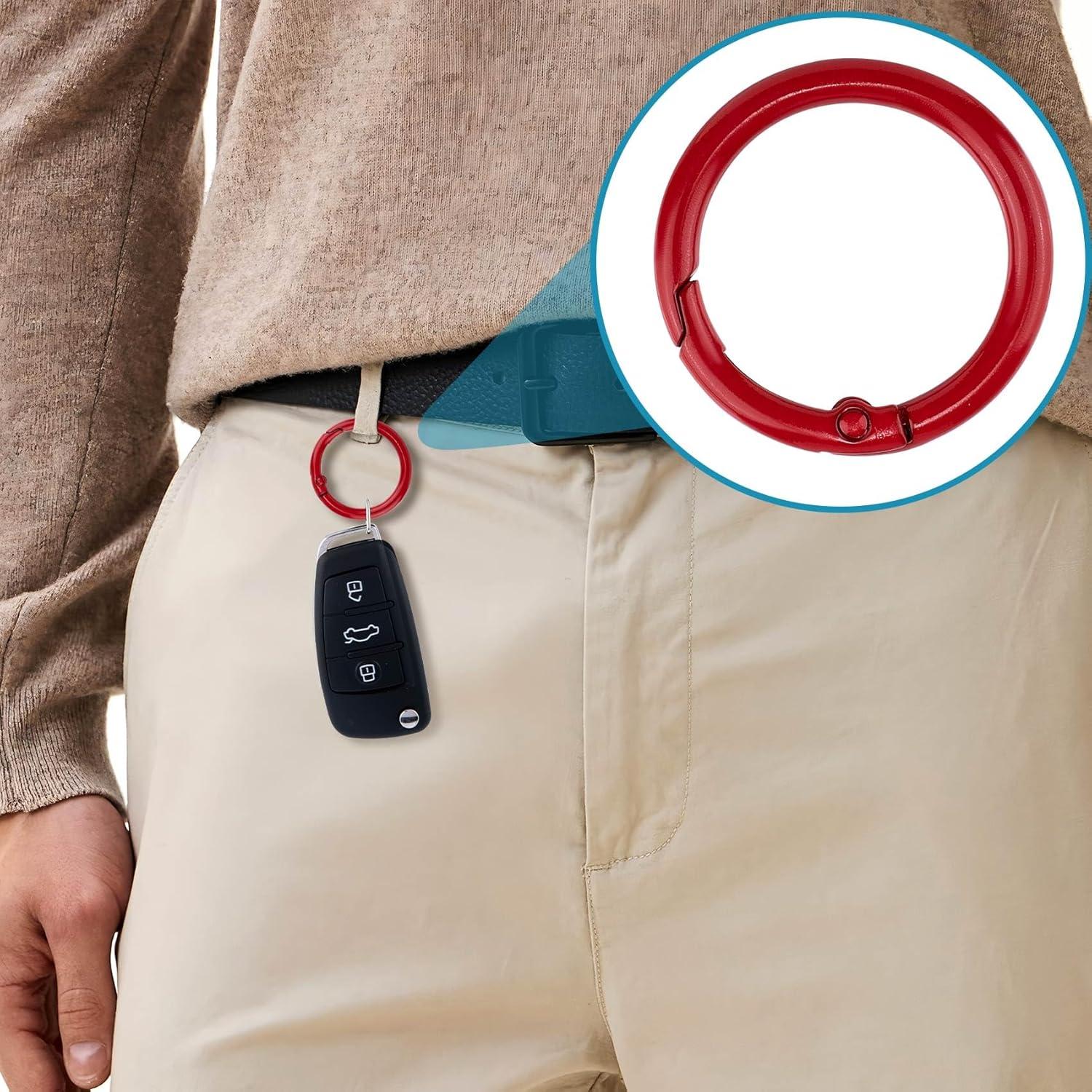 Anillos O de Primavera Winsyison 12pcs 33mm Metal Colorido