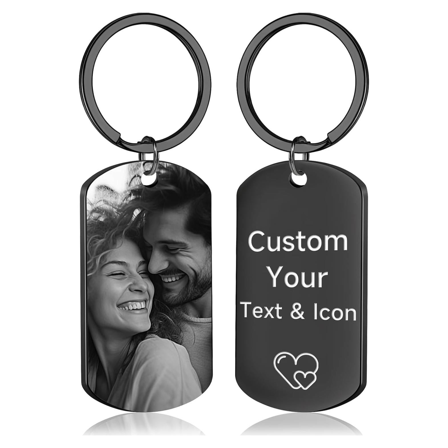 Llave Personalizada CDBUY - Llavero con Foto y Texto