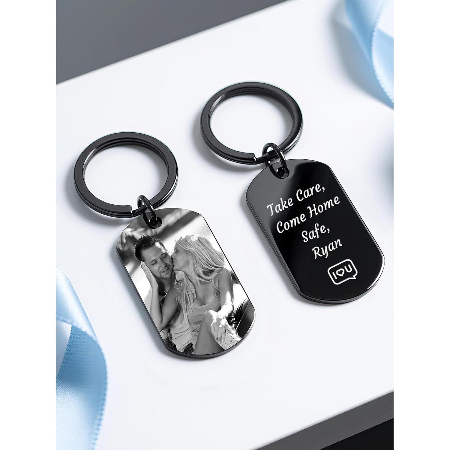 Llave Personalizada CDBUY - Llavero con Foto y Texto