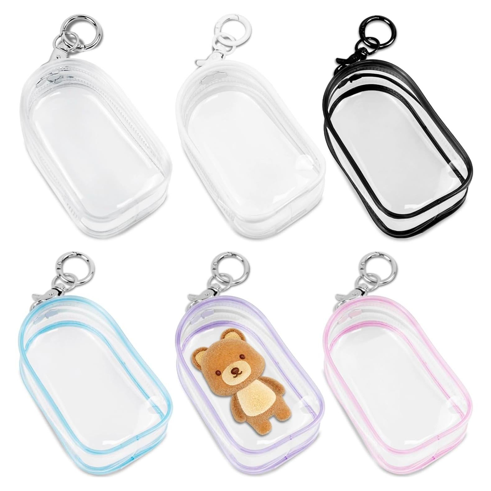 6 Bolsas de Exhibición Transparentes NEETUE para Muñecas Mini