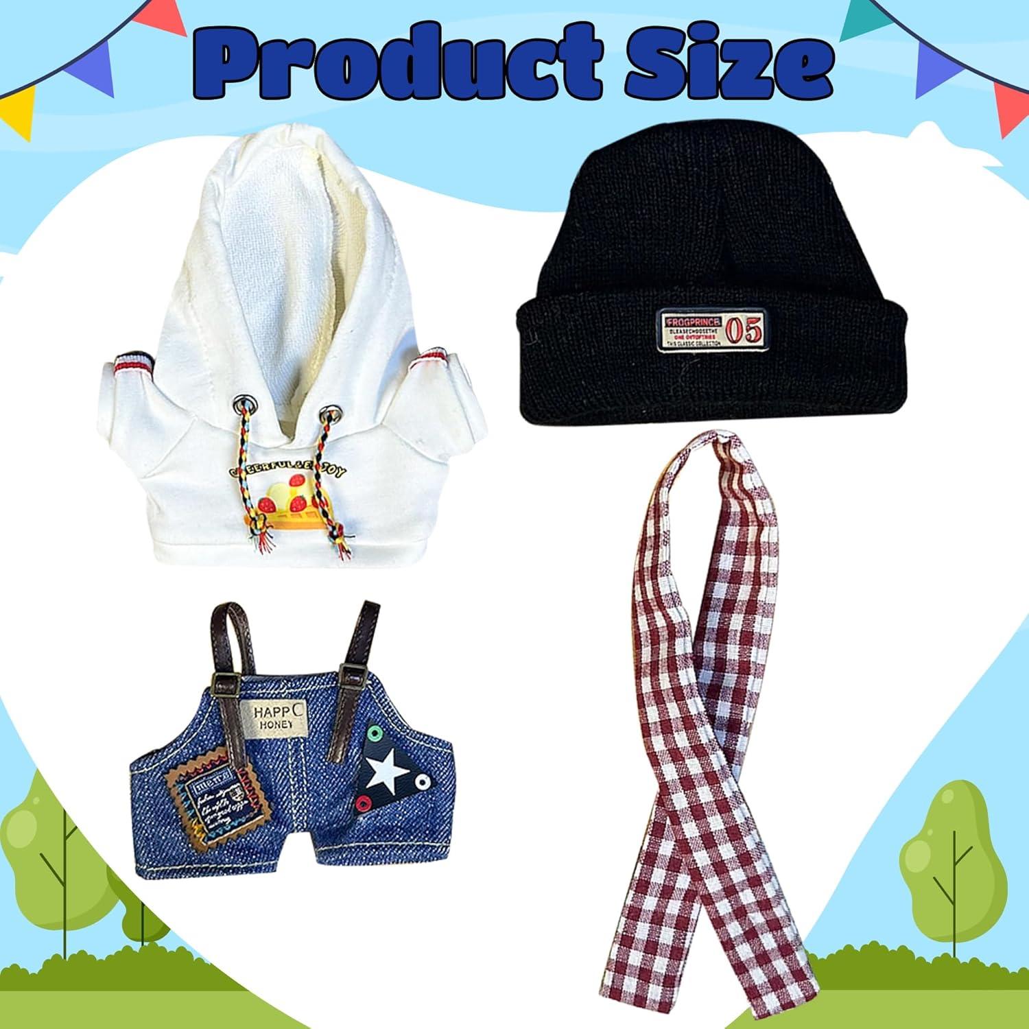 Conjunto de Ropa para Muñeca 17cm GerdfeiTawtab Bosque Blanco