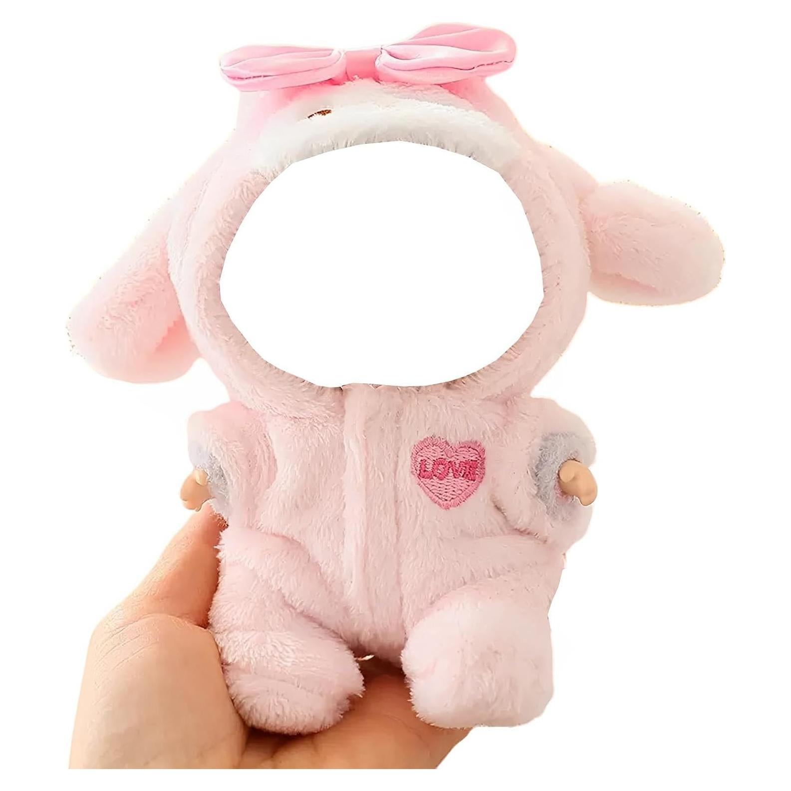 Conjunto de Ropa para Muñecas Jellatante Rosa 15-17 cm