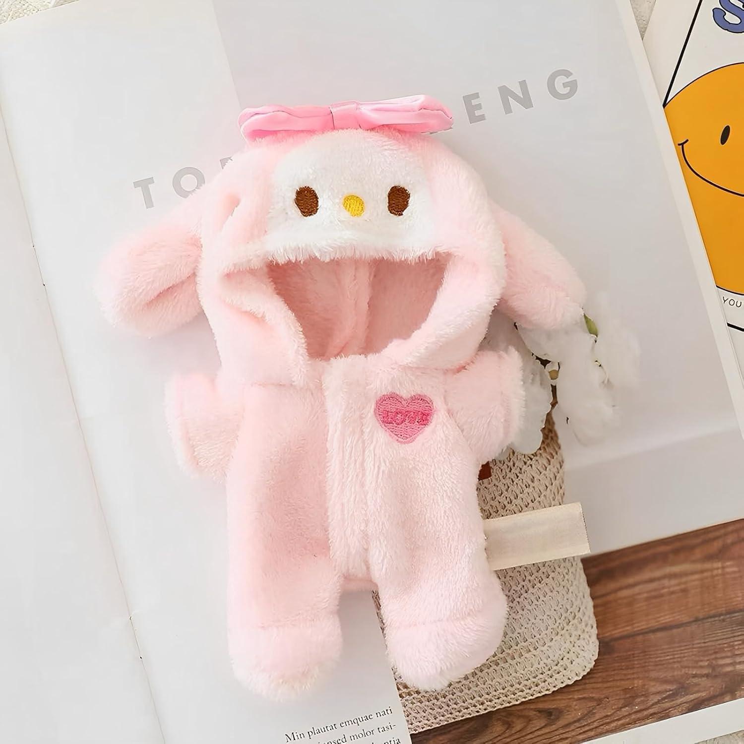 Conjunto de Ropa para Muñecas Jellatante Rosa 15-17 cm