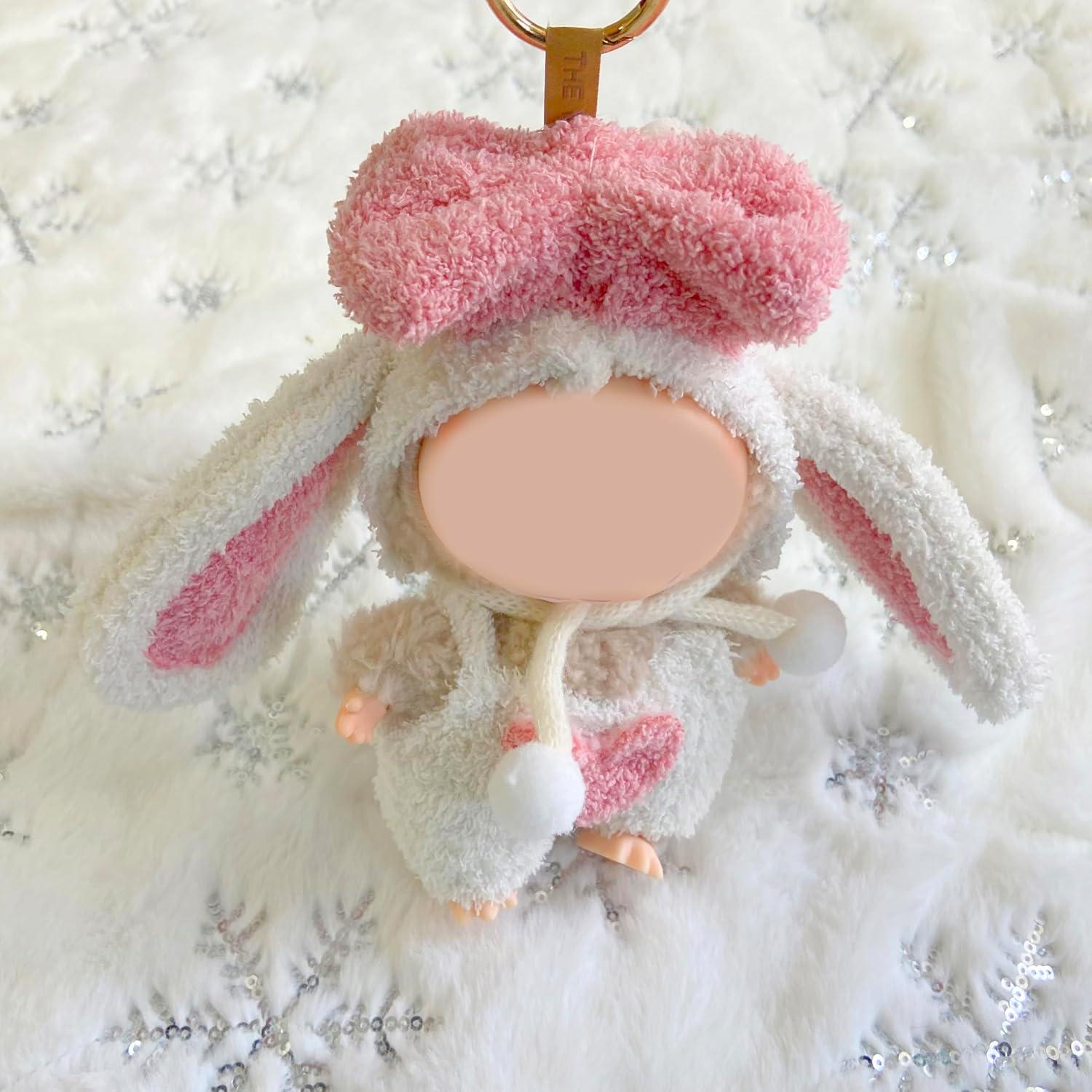 Ropa de Muñeca AYJK7 para Labubu 17cm Estilo Animal Chic