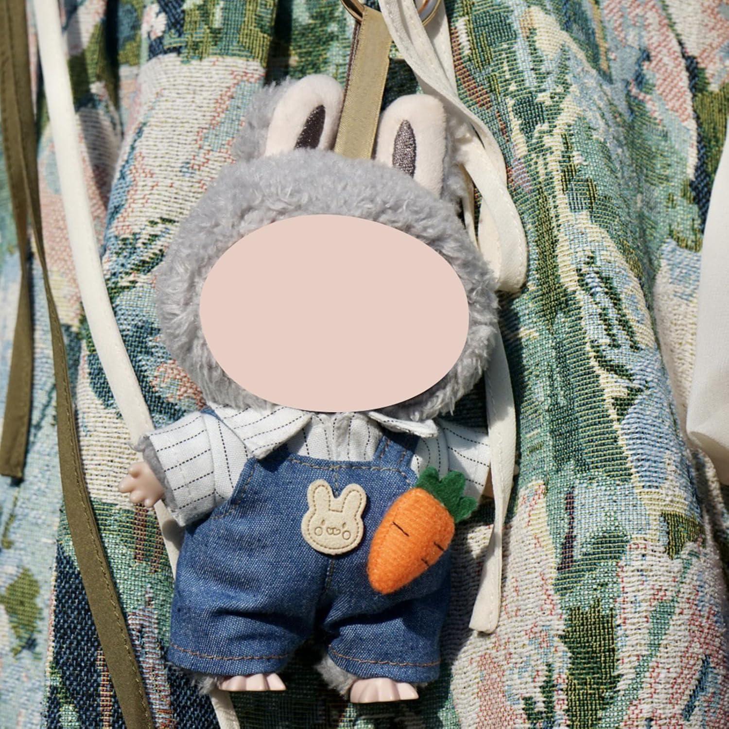 Conjunto de Ropa para Muñecas 17cm BADA-LNM Overoles Mezclilla