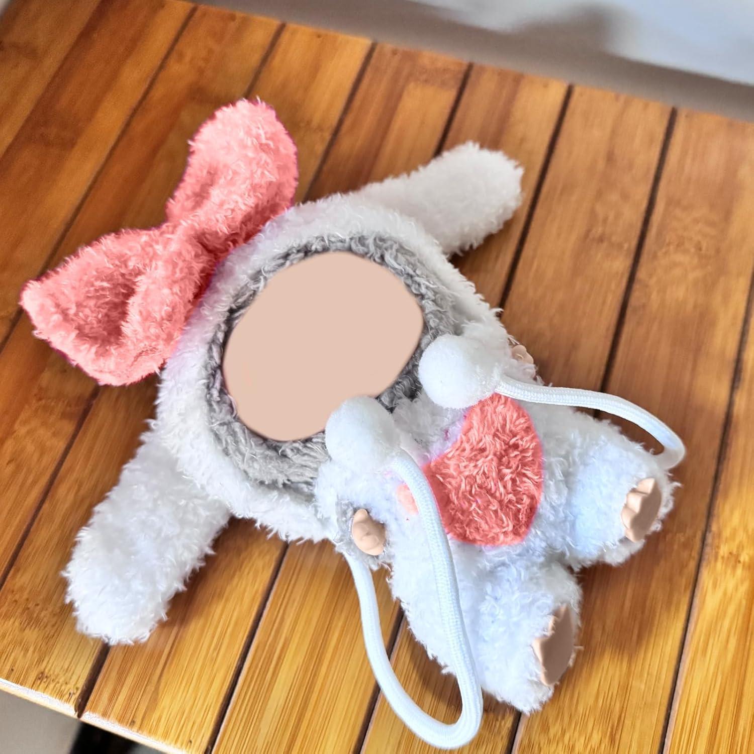 Conjunto de Ropa para Muñecas 17cm Hikyueo Sudadera y Falda Rosa