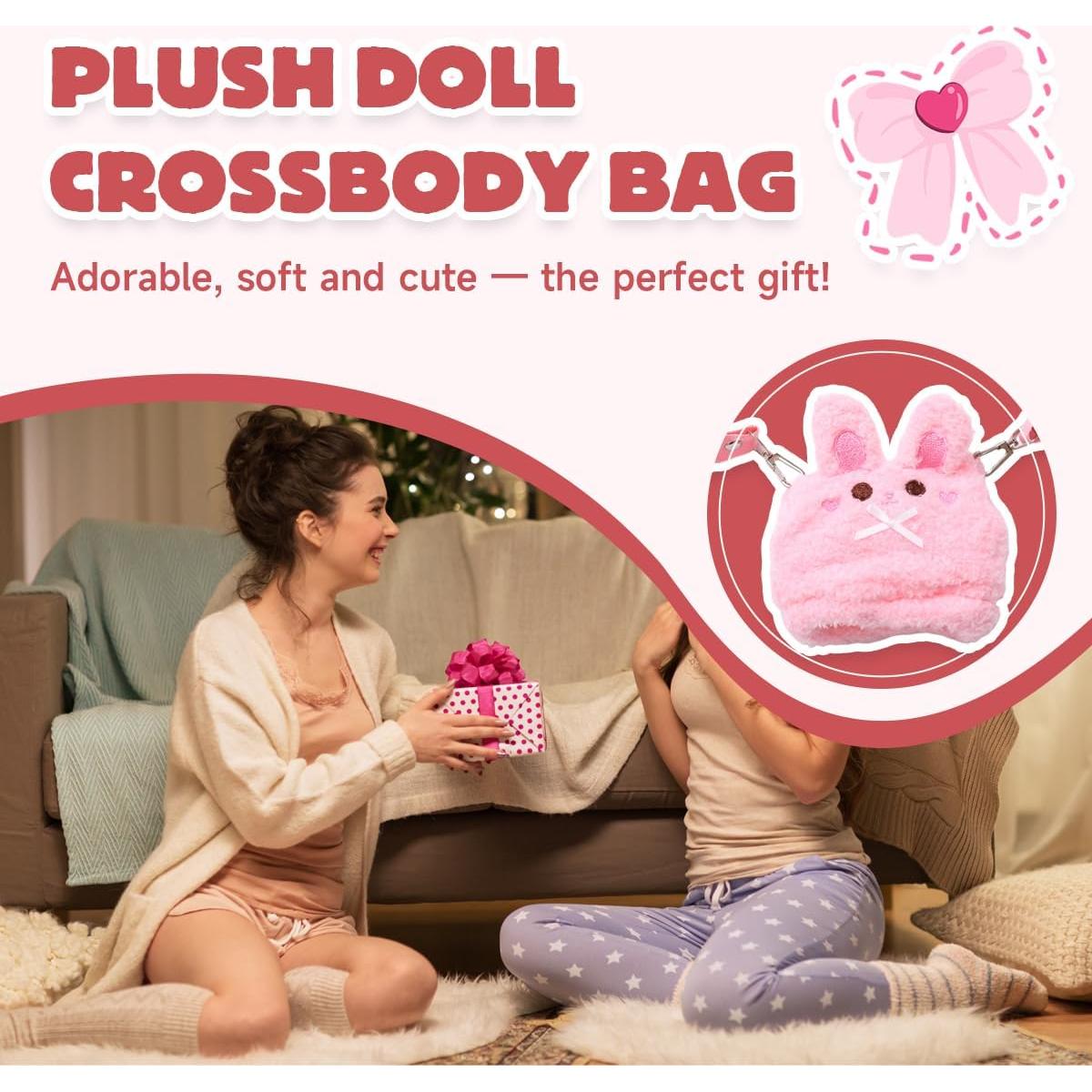 Conjunto de ropa para muñecas Labubu 17 cm - Estilo Conejo Rosa 4