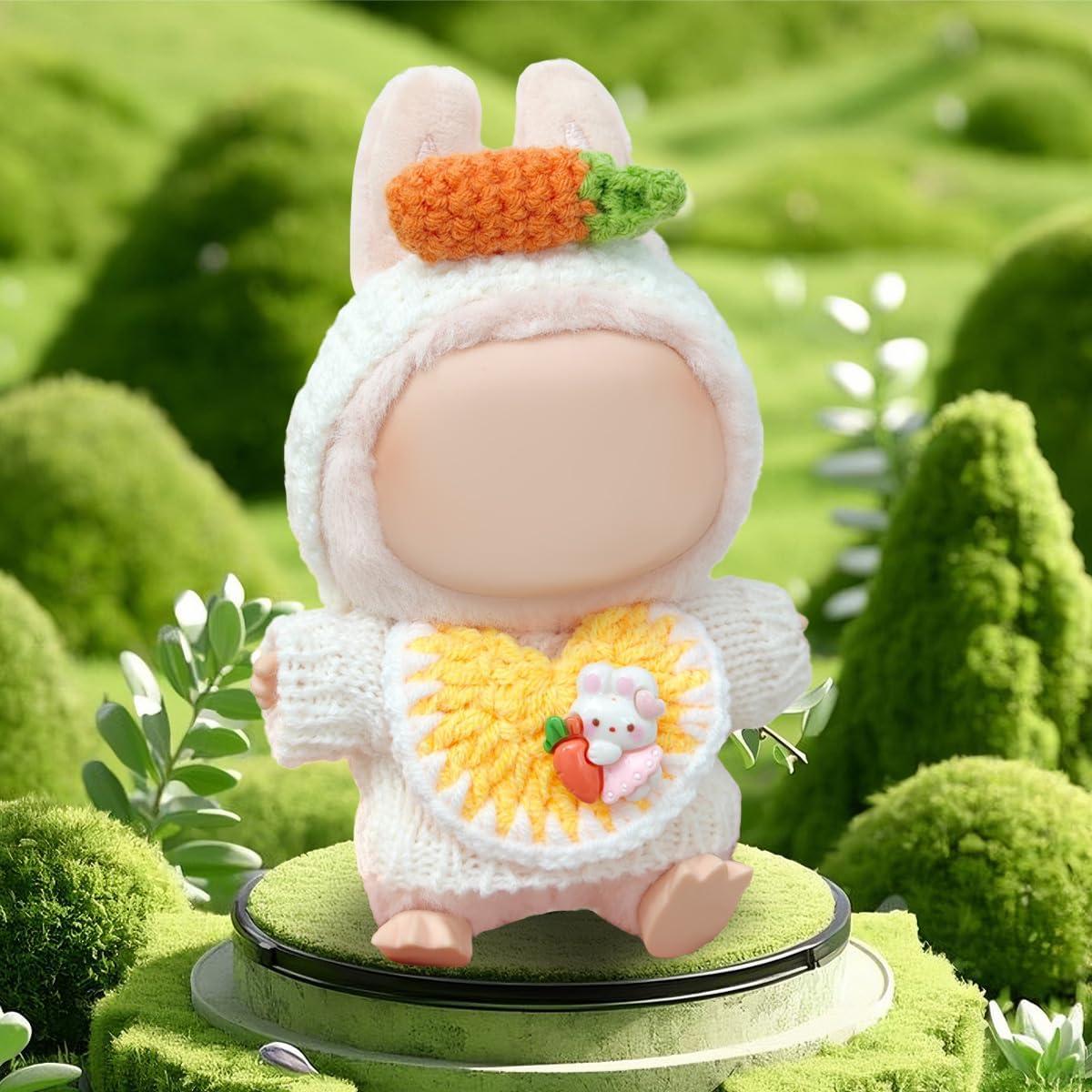 Ropa para muñecas Bubu 17 cm traje conejito y zanahoria