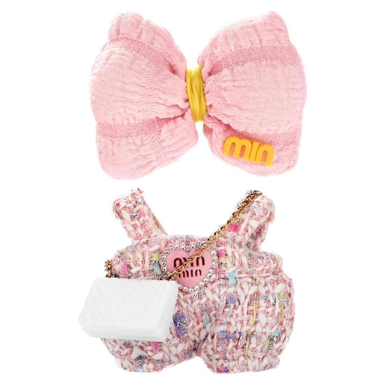 Ropa de muñeca ALTRJO 17cm Lujo Chic Vestido + Diadema + Bolsa