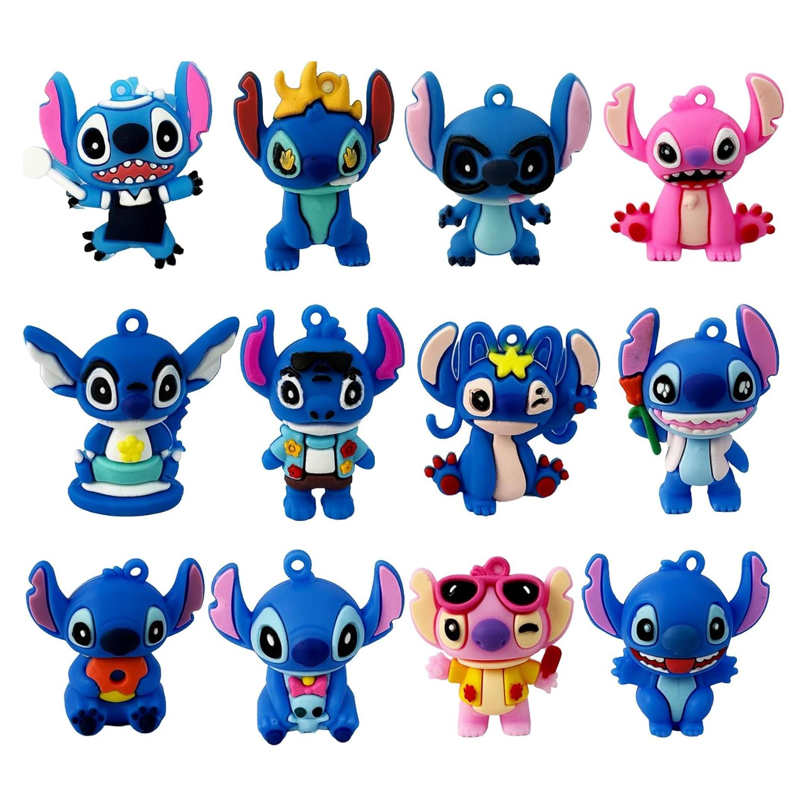 Juego de Figuras Coleccionables Azules YNPJQWP 12 Piezas