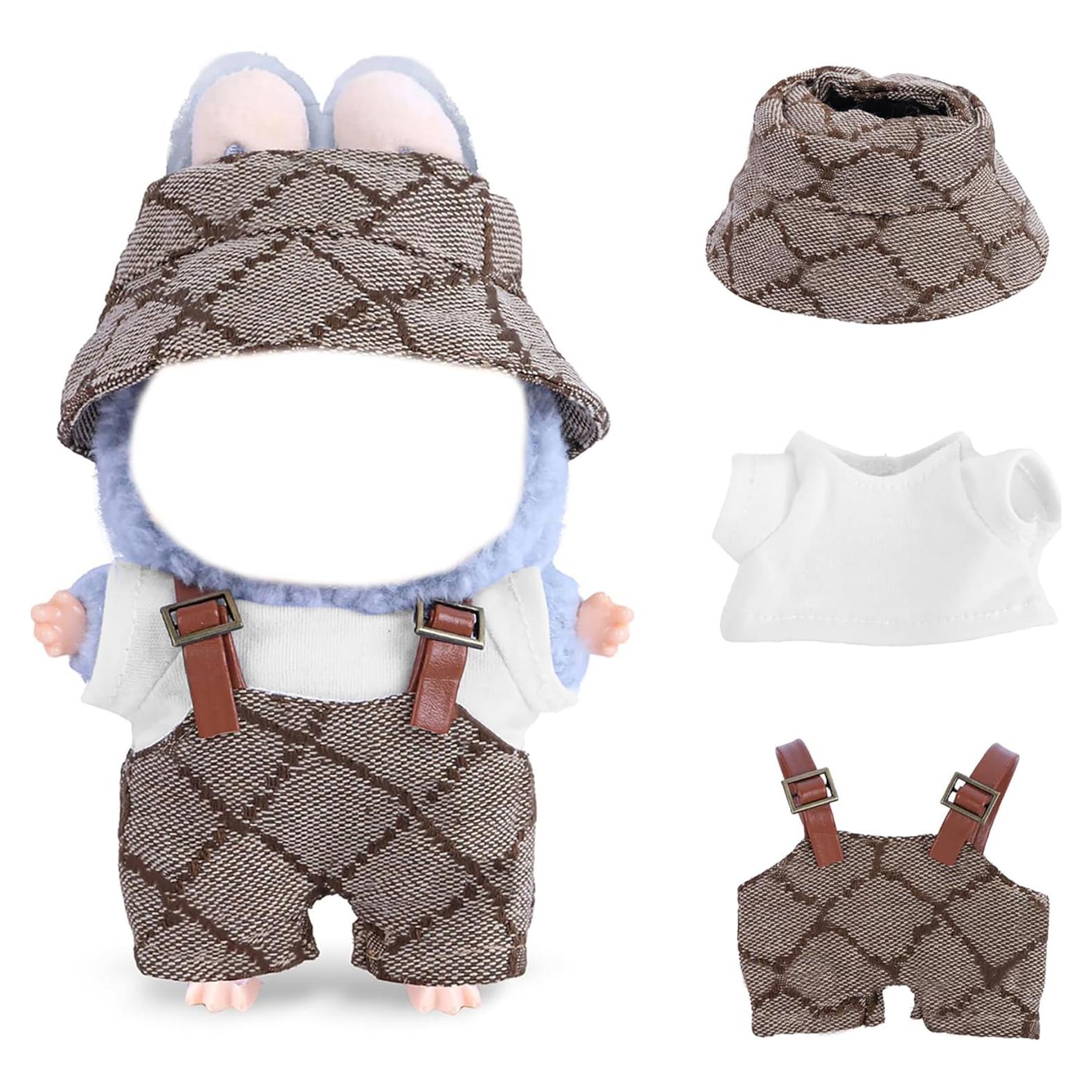 17 cm Doll Clothes Clothes for Doll Cute Accessories for Fashion Dolls Clothing Girl Chic Style Set Elegant Dress Accessories