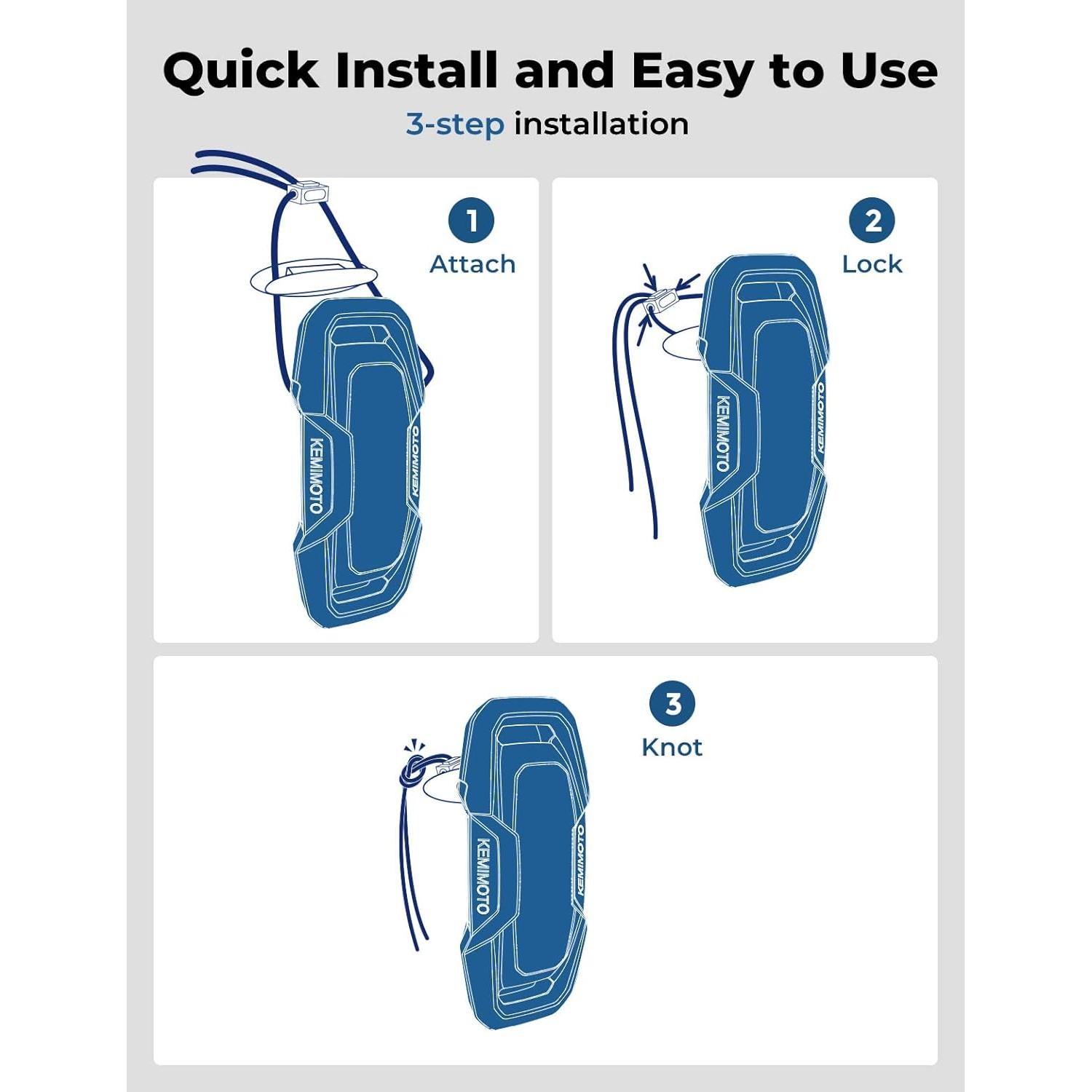 Fenders KEMIMOTO para Barcos 43 cm x 20 cm Mejorados