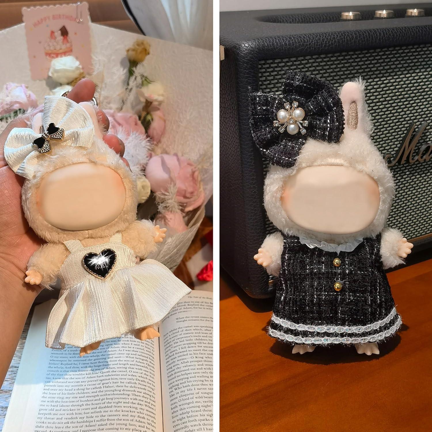 Conjunto de Ropa para Muñecas de Peluche 17cm Ebuddy - 6 Atuendos