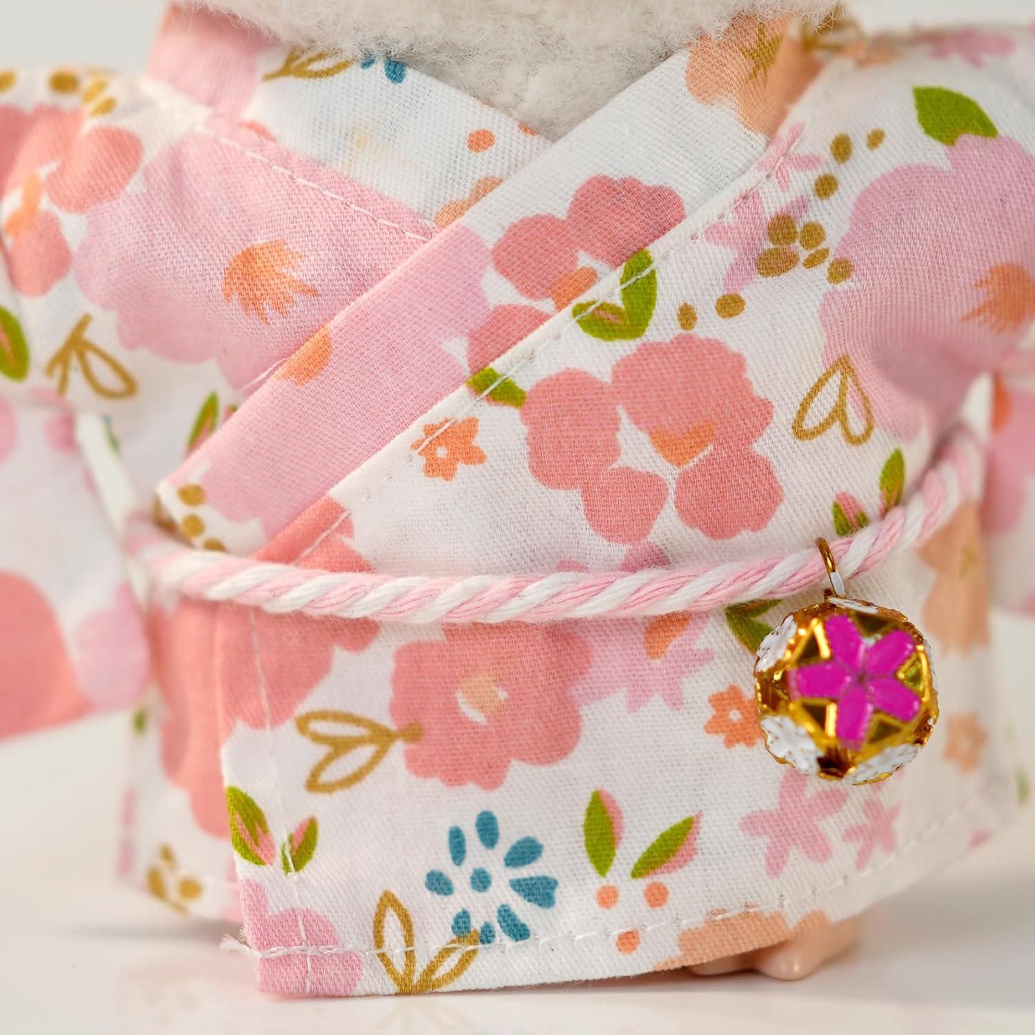Conjunto de Kimono Rosa para Muñeca 17cm ARTST - Accesorios Kawaii