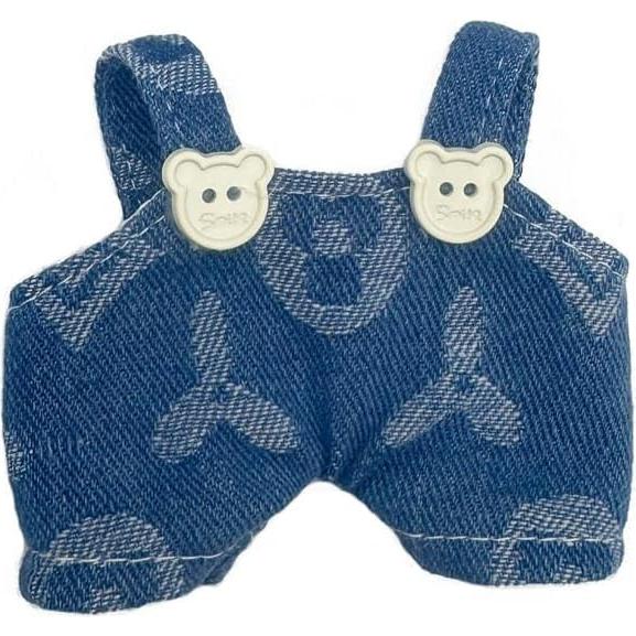 Conjunto de Ropa para Muñeca 17cm - Sombrero y Overoles