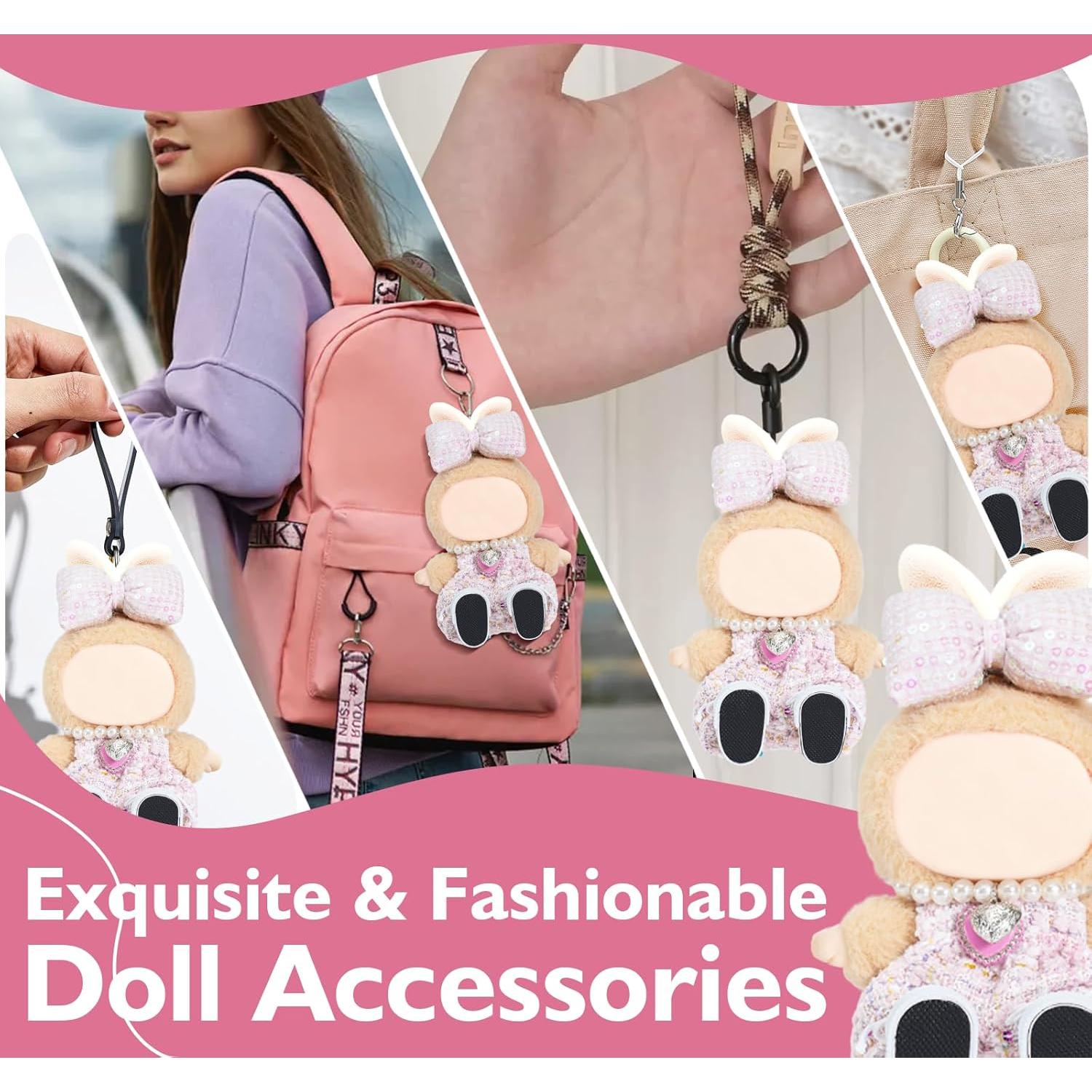 Conjunto de Ropa para Muñecas Labubu 17 cm - 5 Piezas