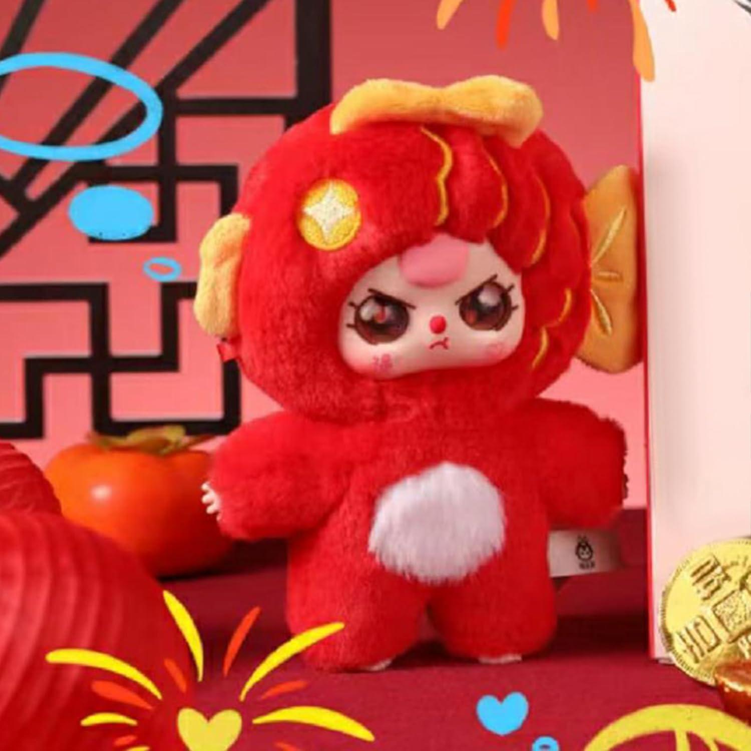 Muñeca de Felpa Baby Three New Year YuZhiUS 16.99x13cm