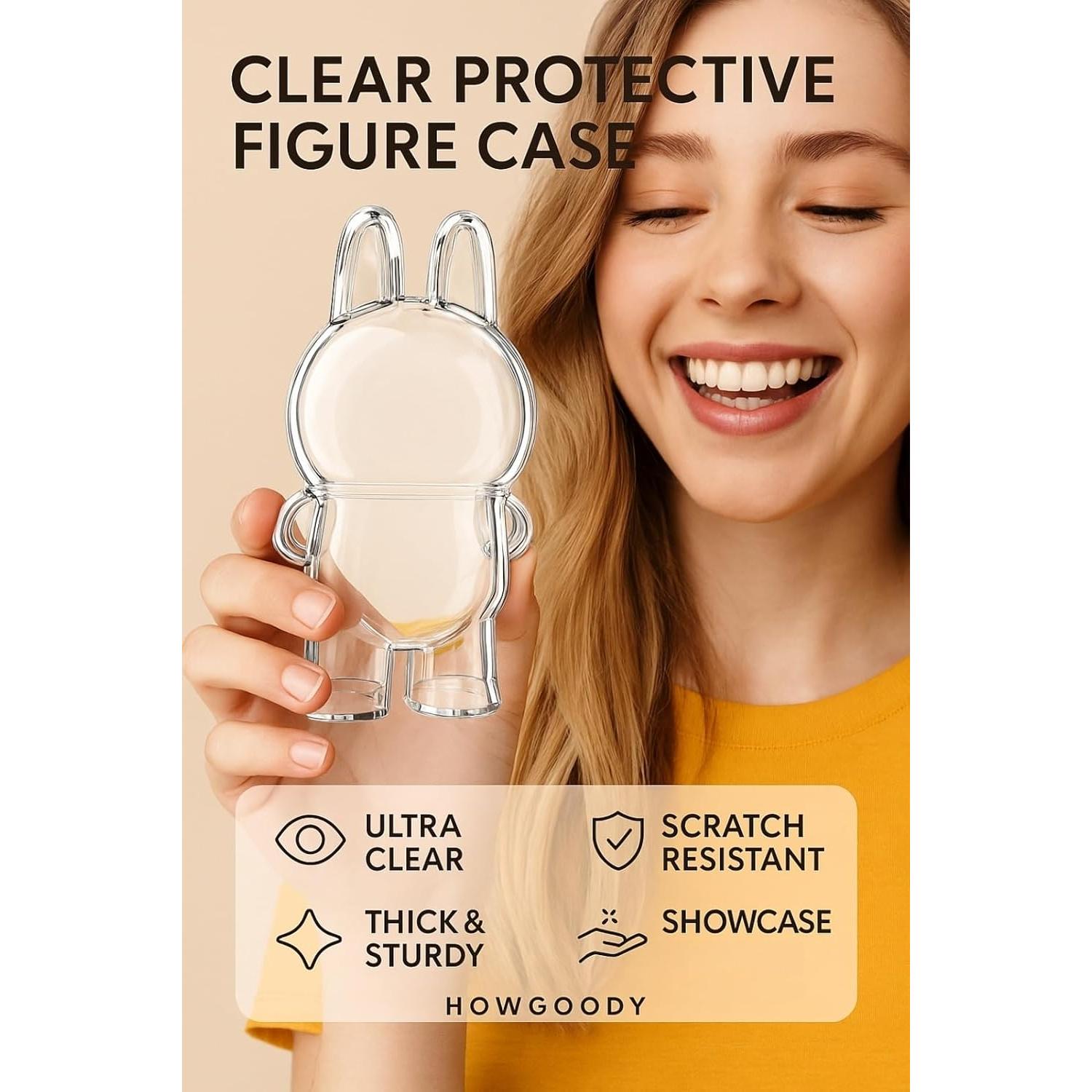 Funda Protectora para Figura de Pie HOWGOODY HG001 - Acrílico Transparente