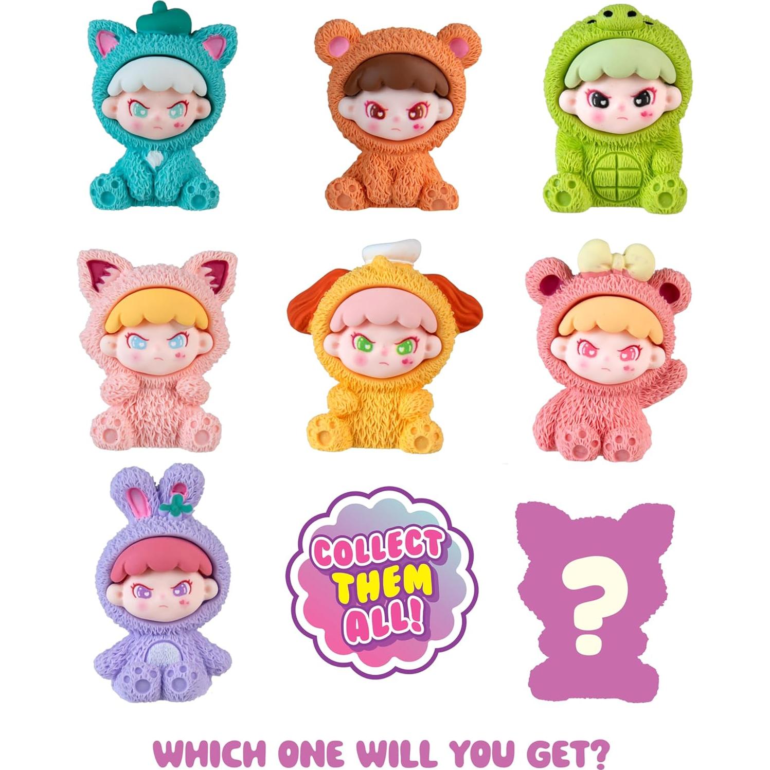 Caja Sorpresa 3 Figuras Chibi Chums ORB Toys - Muñecas Mini