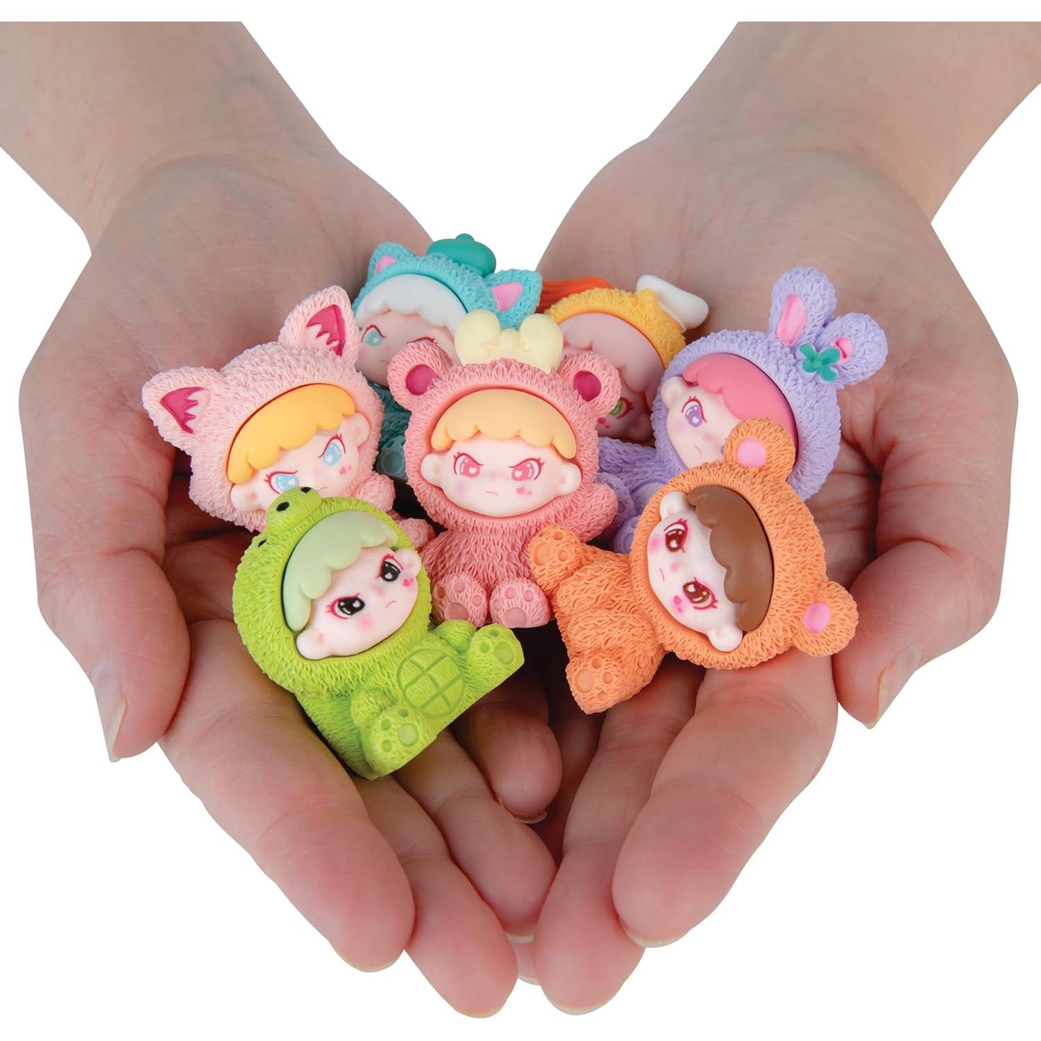 Caja Sorpresa 3 Figuras Chibi Chums ORB Toys - Muñecas Mini