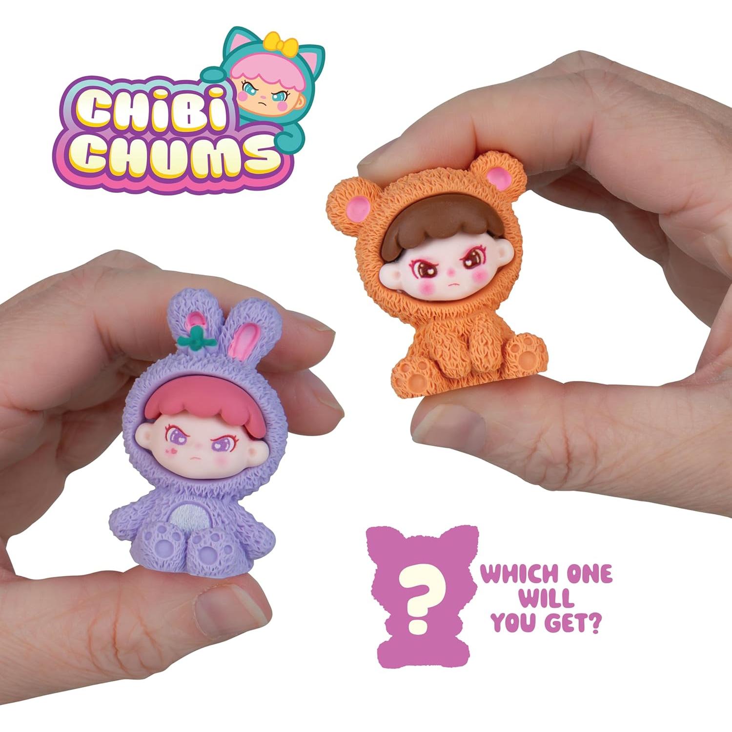 Caja Sorpresa 3 Figuras Chibi Chums ORB Toys - Muñecas Mini