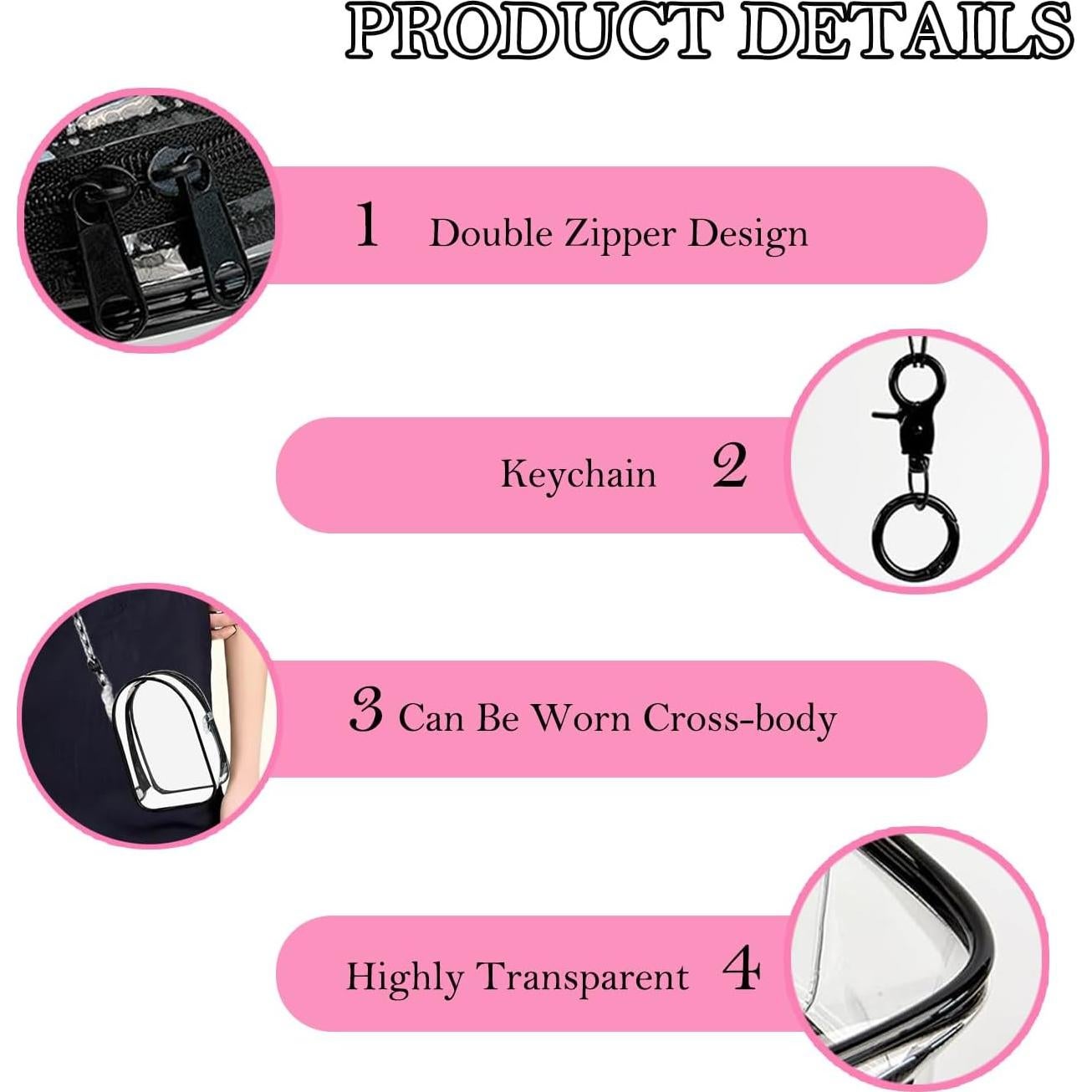 Funda de Exhibición Transparente ZOTUVA para Muñecas 18.3cm