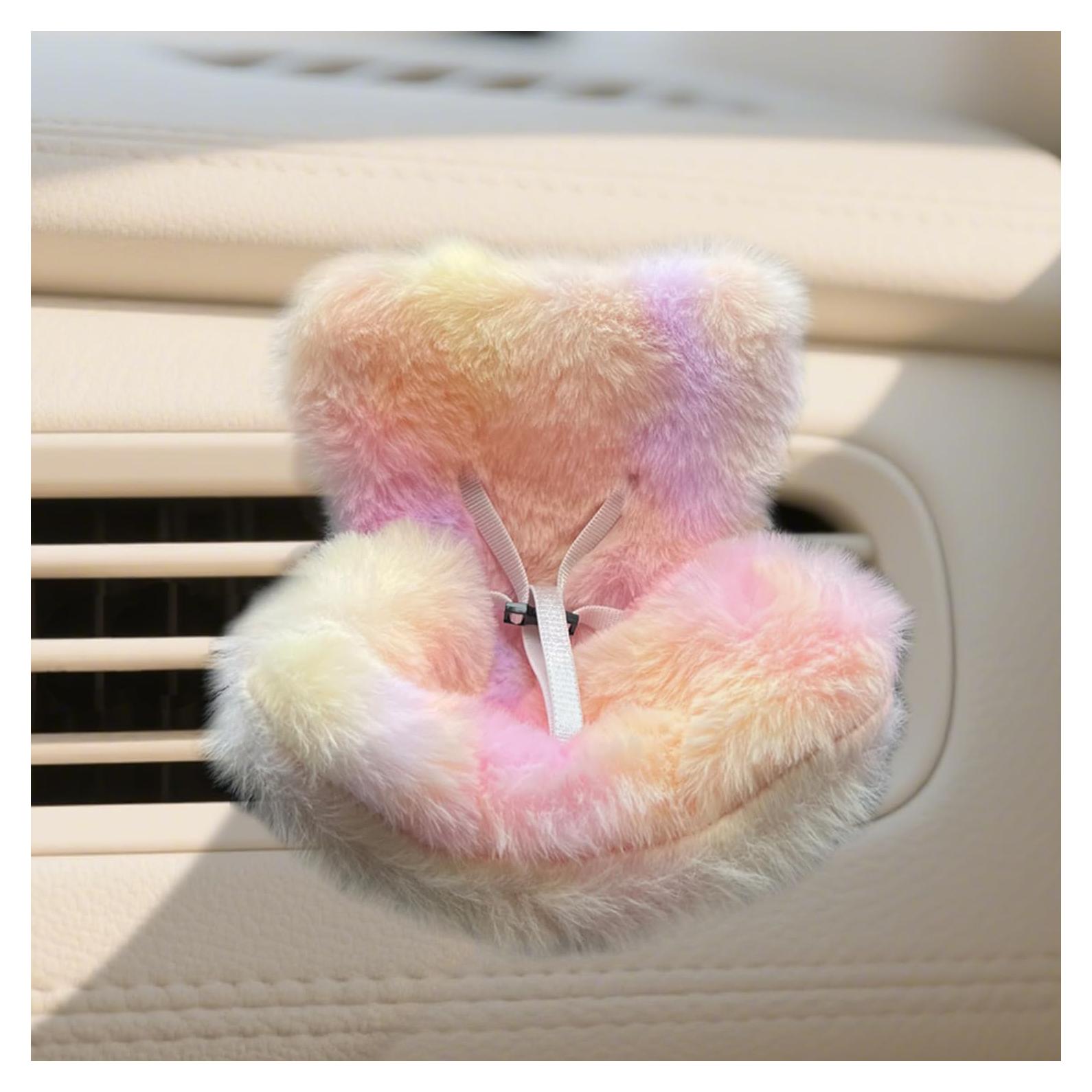 Asiento para Auto Pop Mart Labubu 15cm/17cm Amarillo-Rosa