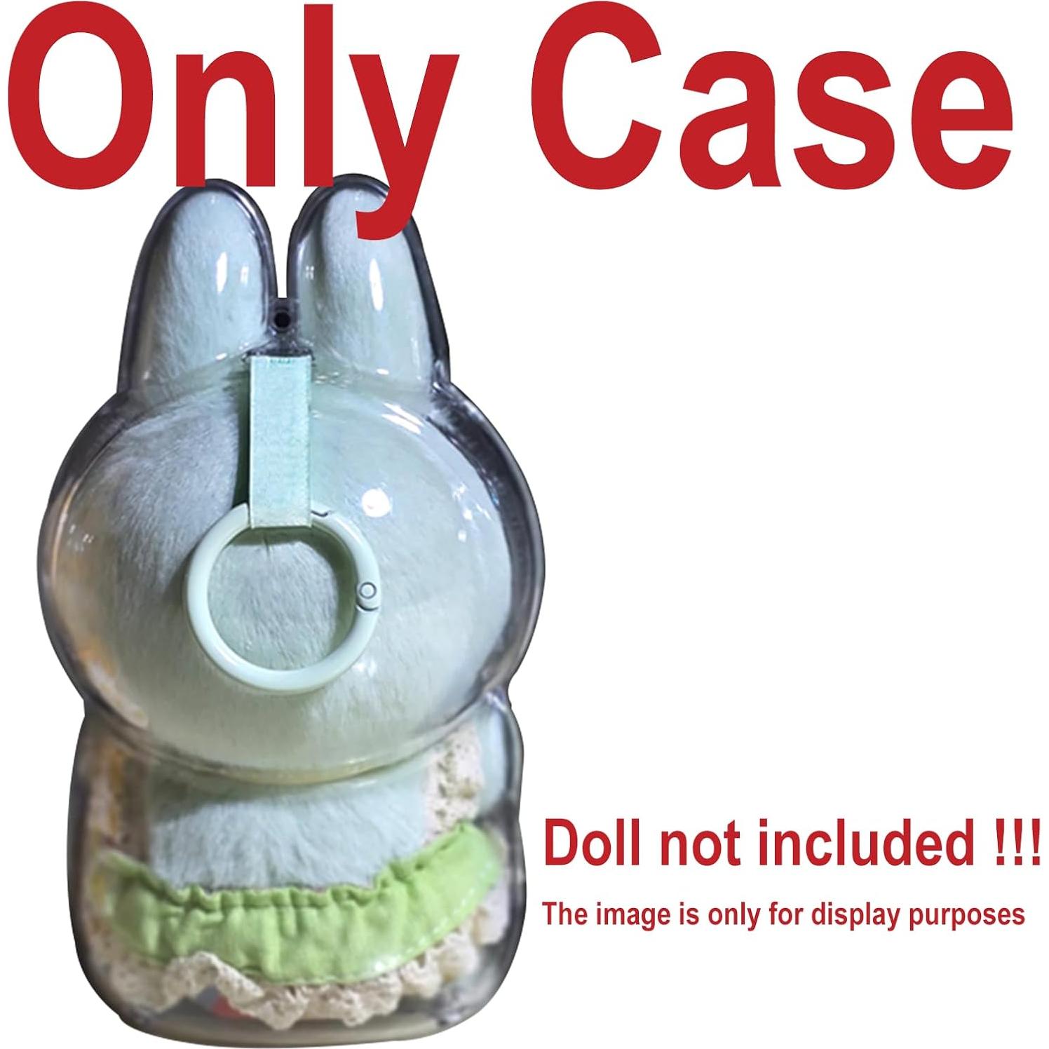 Funda Protectora LABUBU Los Monstruos Tienen un Asiento - Acrílico Transparente