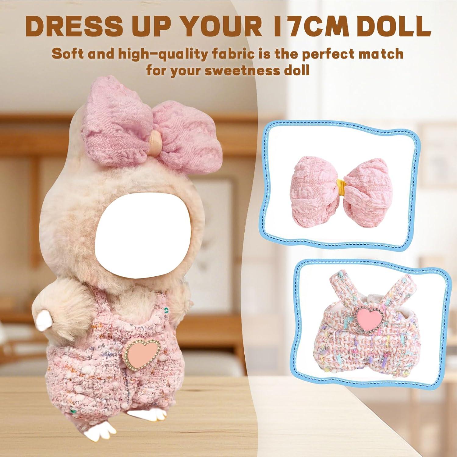 Conjunto de Ropa para Muñecas KIJUKI 17cm Moda Alta Gama