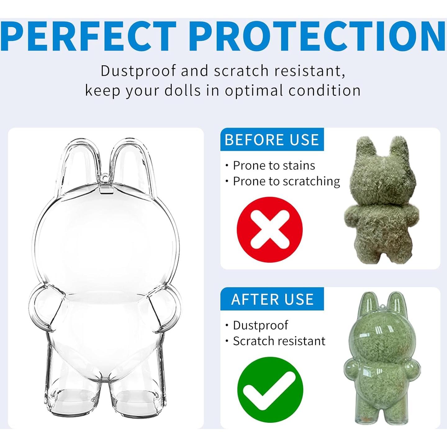 Funda Protectora Acrílica Bestoct para Muñeca 17.3 cm