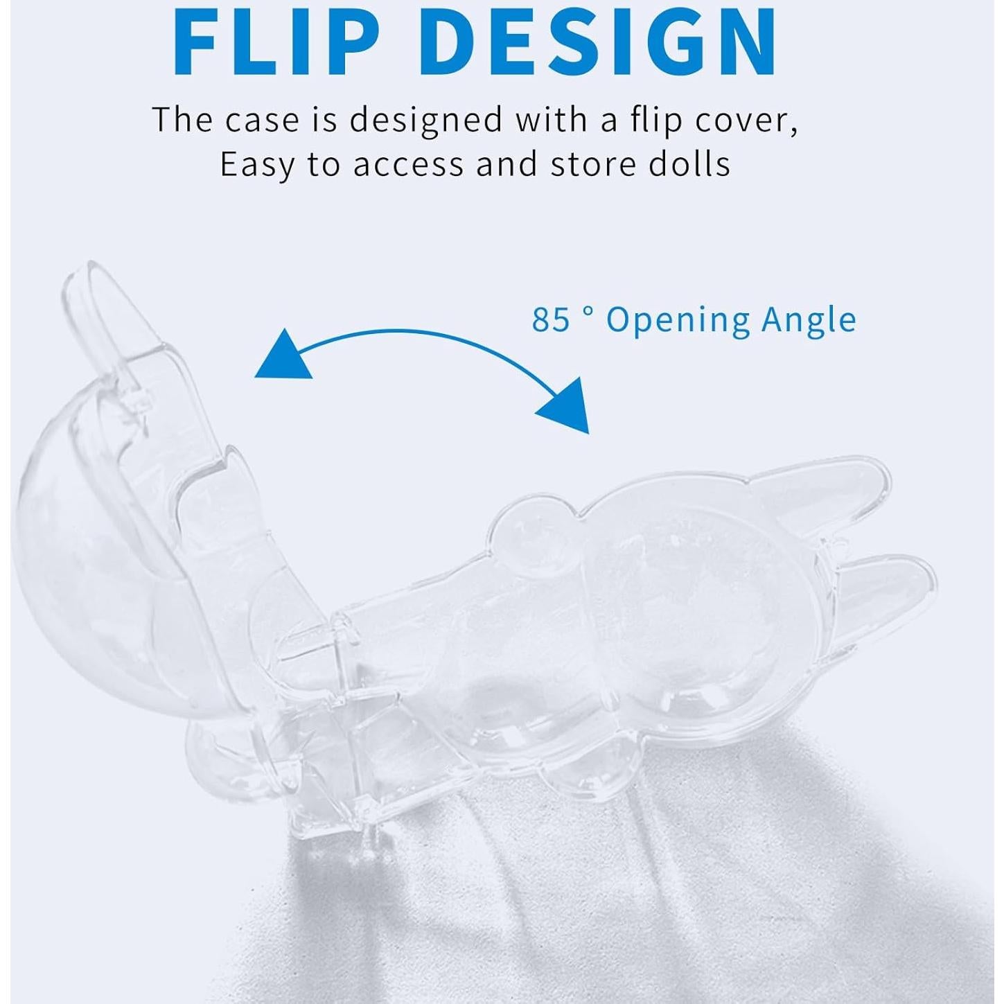 Funda Protectora Acrílica Bestoct para Muñeca 17.3 cm