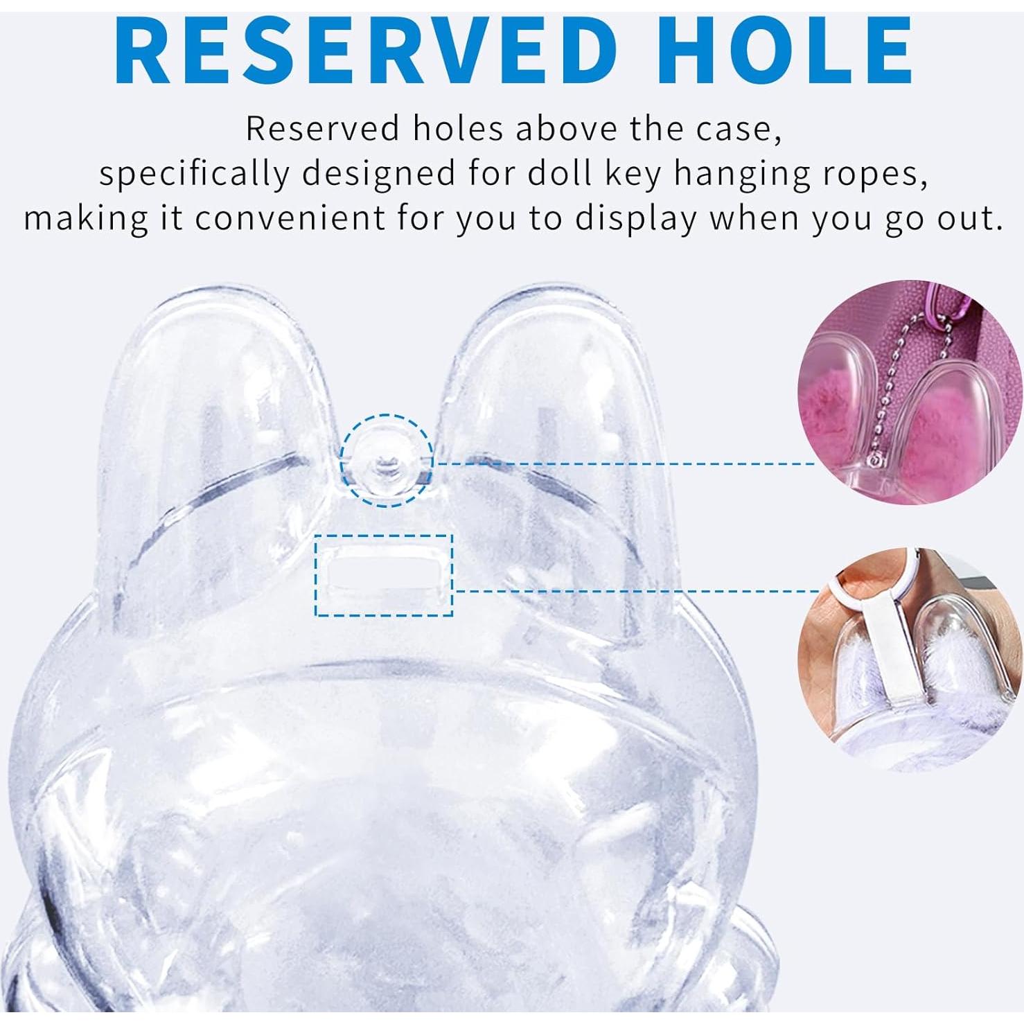 Funda Protectora Acrílica Bestoct para Muñeca 17.3 cm