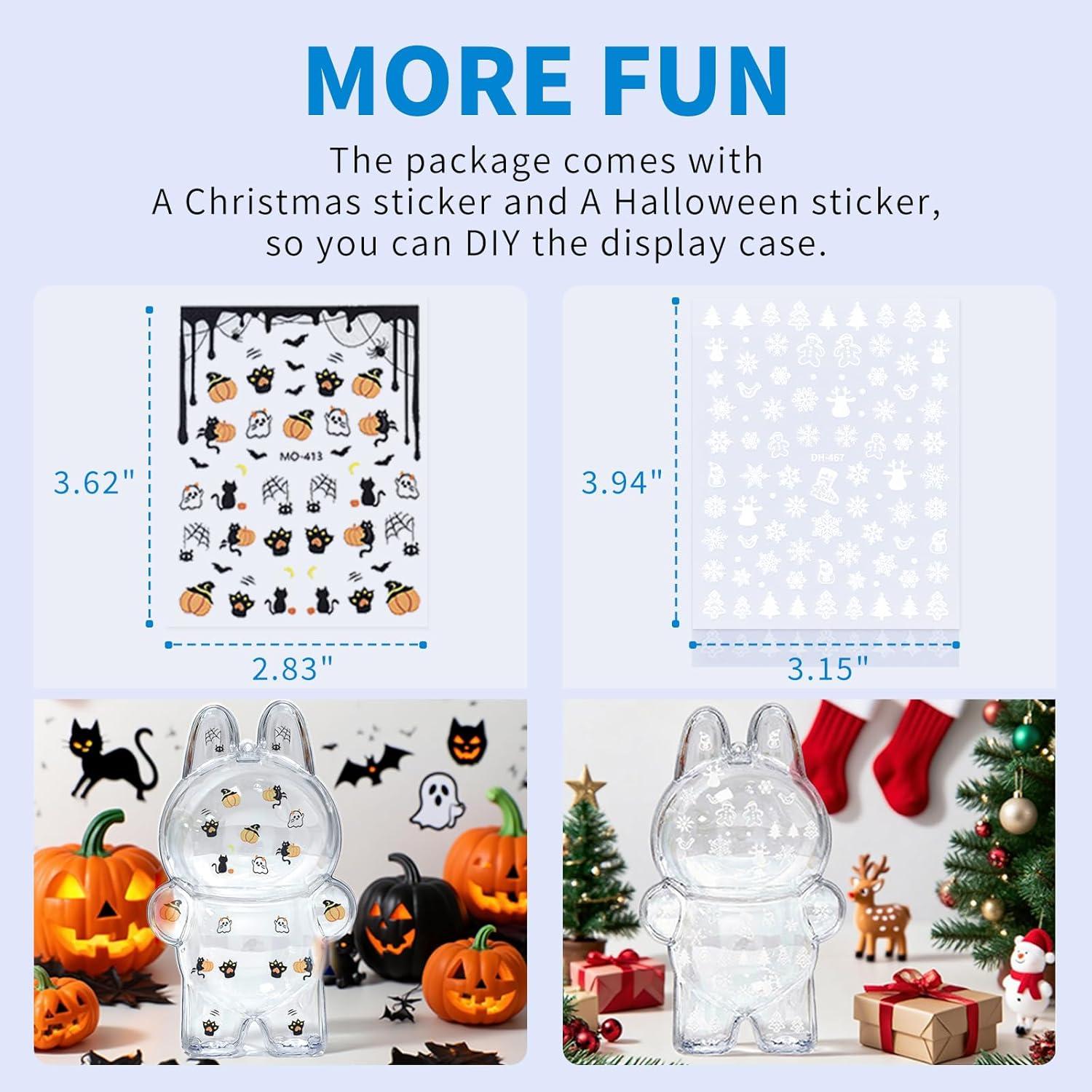 Funda Protectora Acrílica Bestoct para Muñeca 17.3 cm