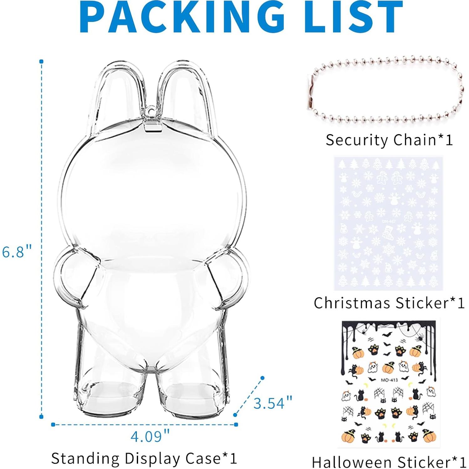 Funda Protectora Acrílica Bestoct para Muñeca 17.3 cm