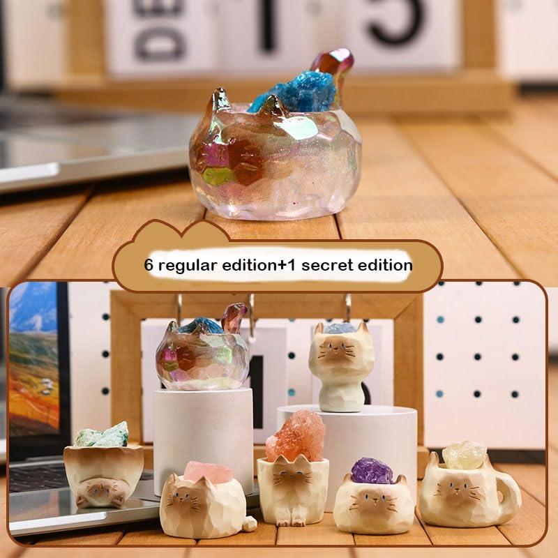 Caja Sorpresa Figuras Gato Cristal Diamante Bontoujour