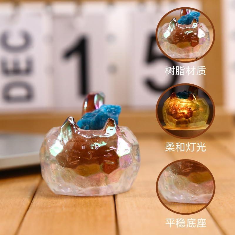 Caja Sorpresa Figuras Gato Cristal Diamante Bontoujour