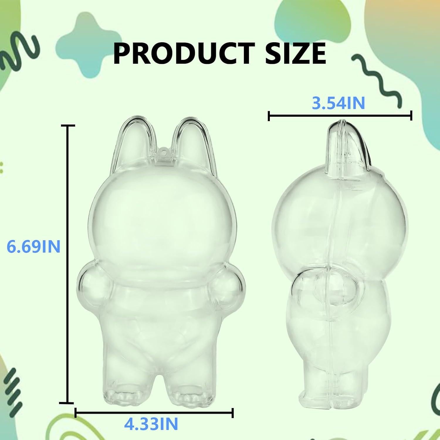 Funda Protectora Acrílica Labubu para Muñeca HiOKOU