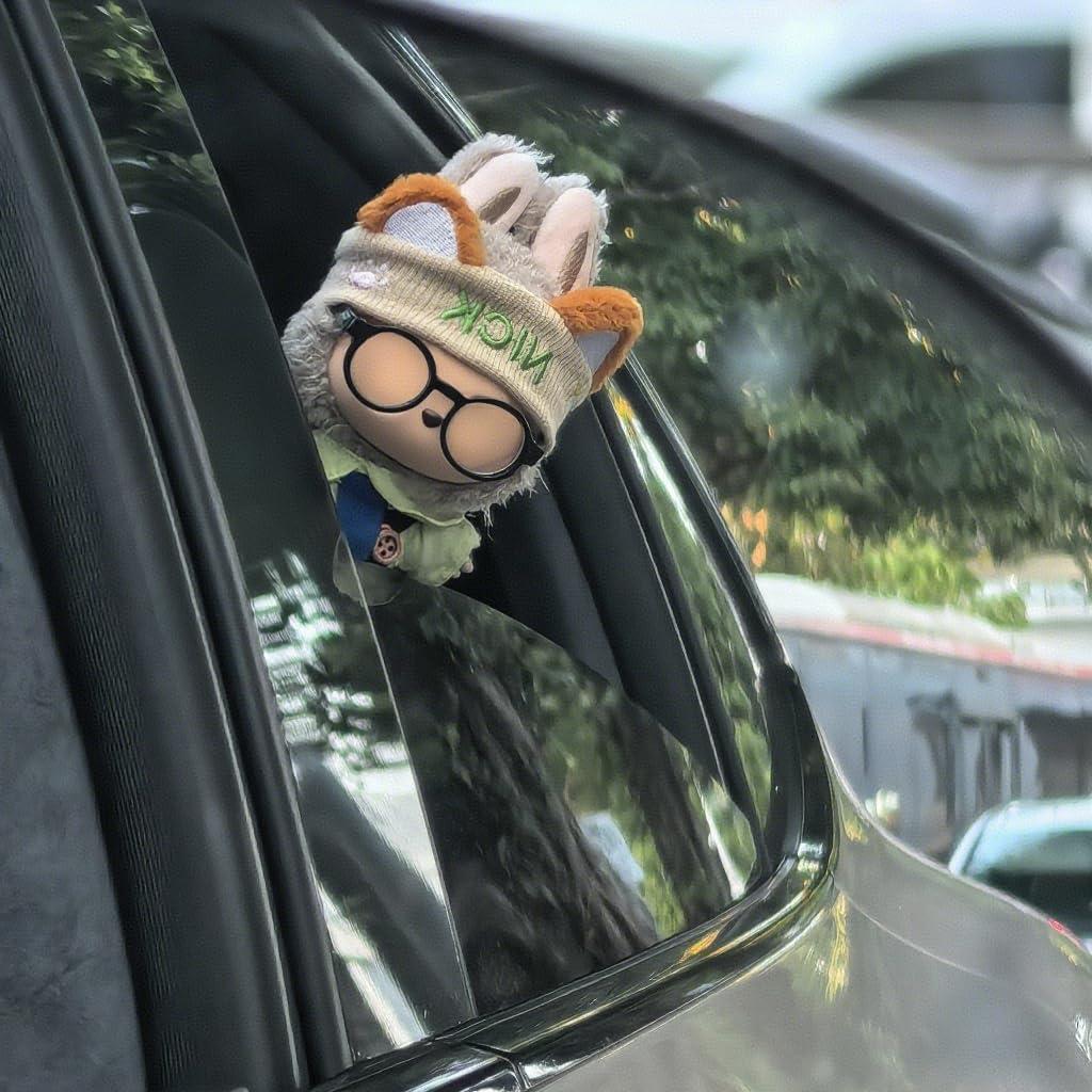 Ropa de muñeca Labubu - Conjunto zorro 6 piezas 17 cm