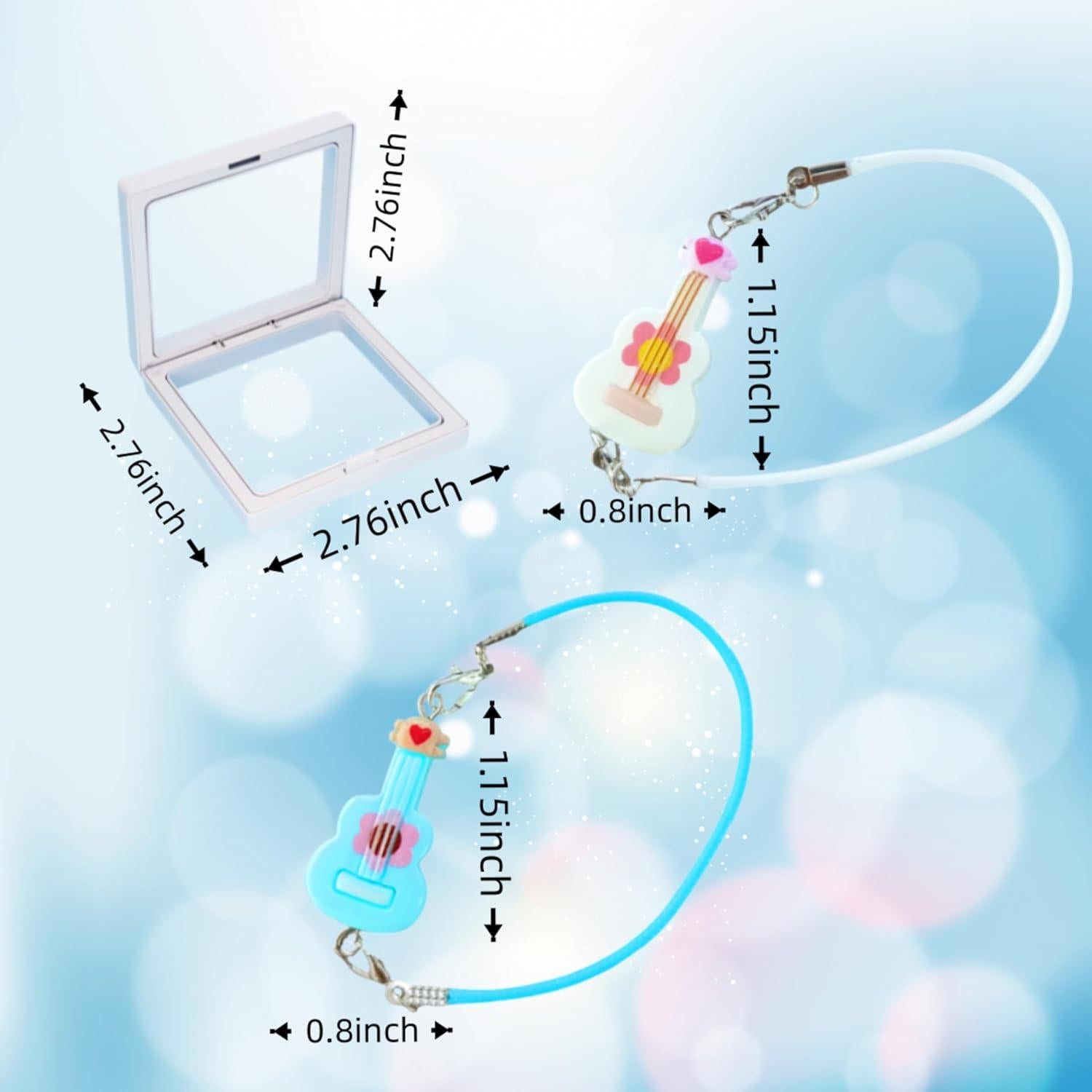 Set de Accesorios para Muñecas Labubu - Guitarra Mini 17cm