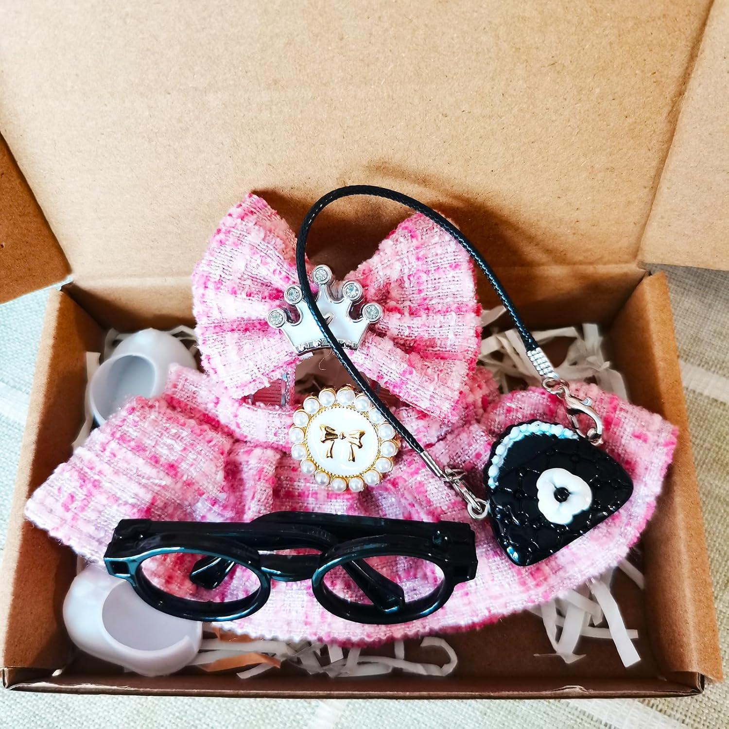 Conjunto de Ropa de Lujo para Muñeca LABUBU 17cm - 5 Piezas