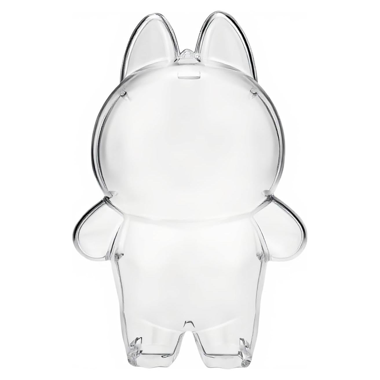 Funda Protectora Acrílica Transwon para Muñeca de Peluche V3